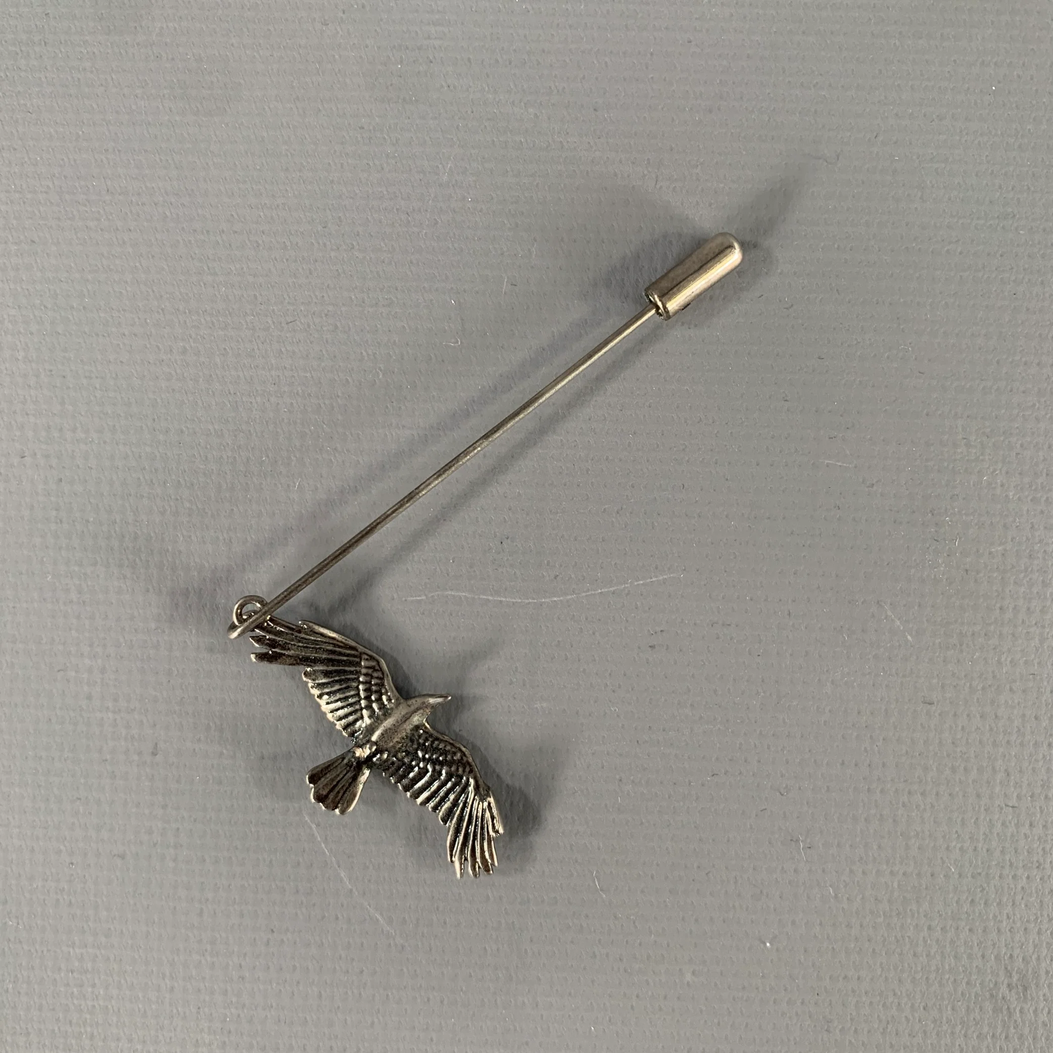 SAINT LAURENT Silver Tone Metal Brooches & Pins - Image 2