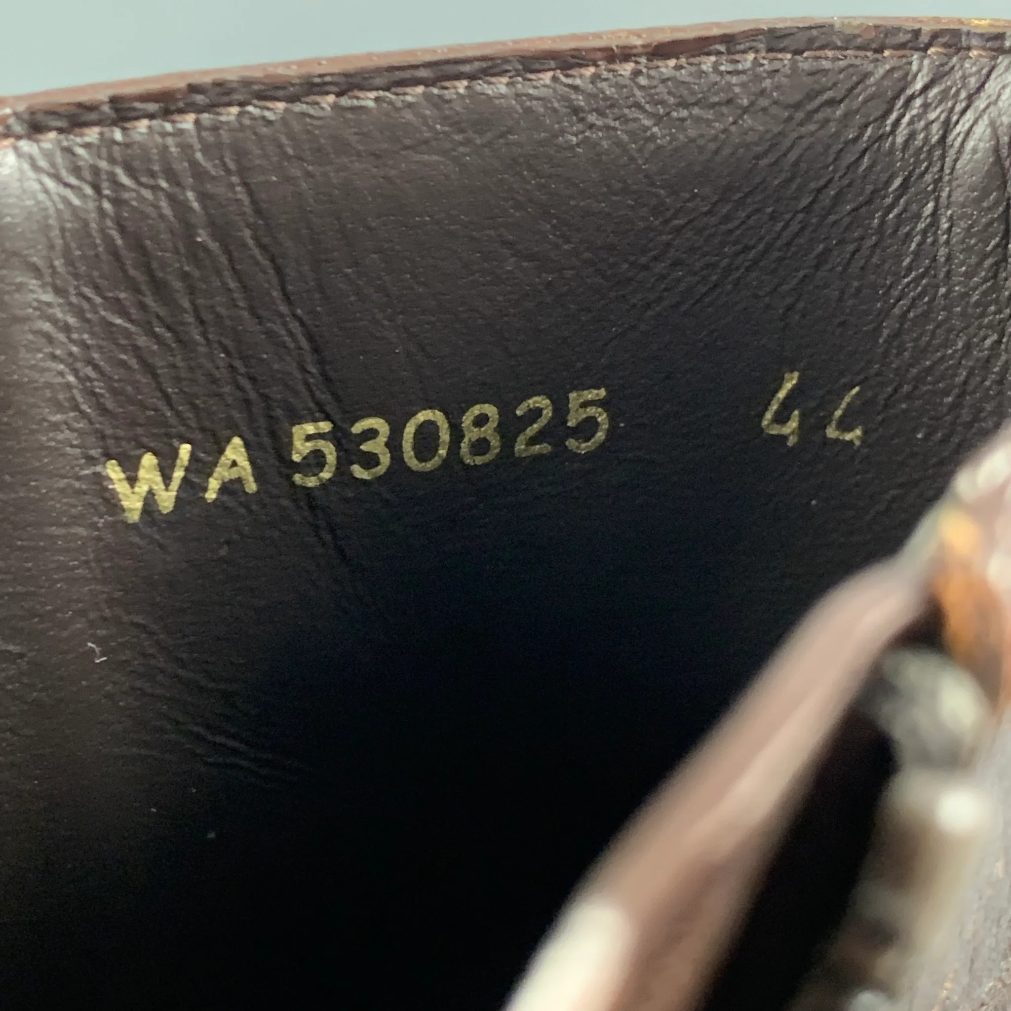 SAINT LAURENT Size 11 Brown Western Boots - Image 7