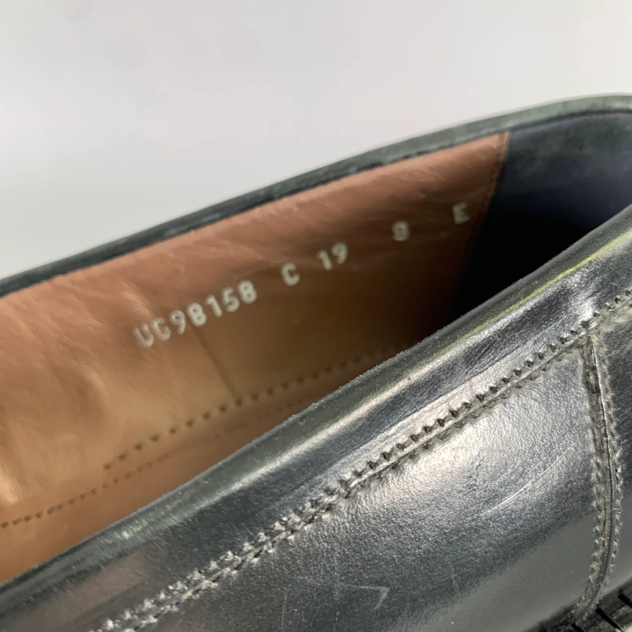 SALVATORE FERRAGAMO Size 8 Black Leather Yacht Loafers - Image 8