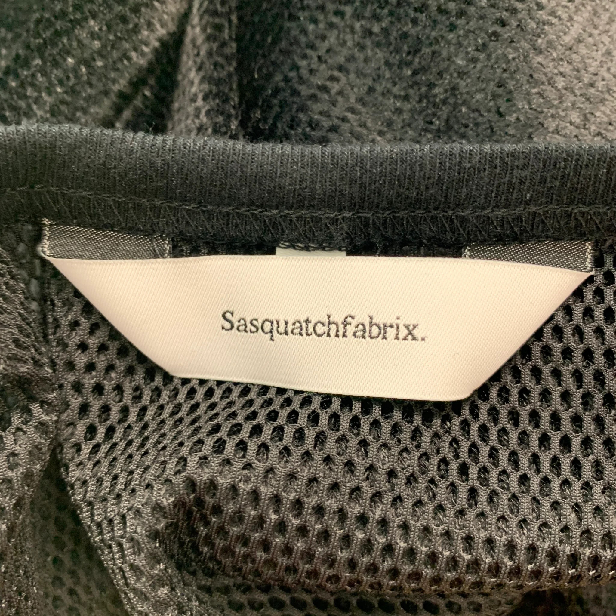 SASQUATCHfabrix Size XL Black Mesh Polyester Short Sleeve T-shirt - Image 5