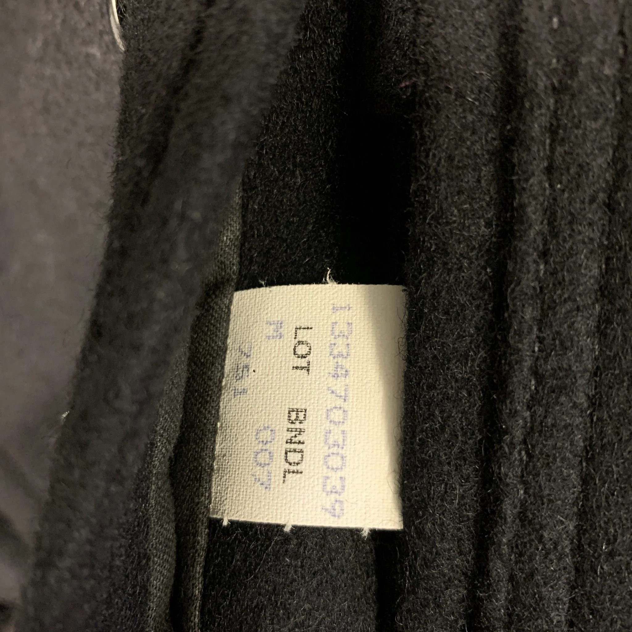 SCHOTT Size M Black Solid Wool Nylon Peacoat Coat - Image 5