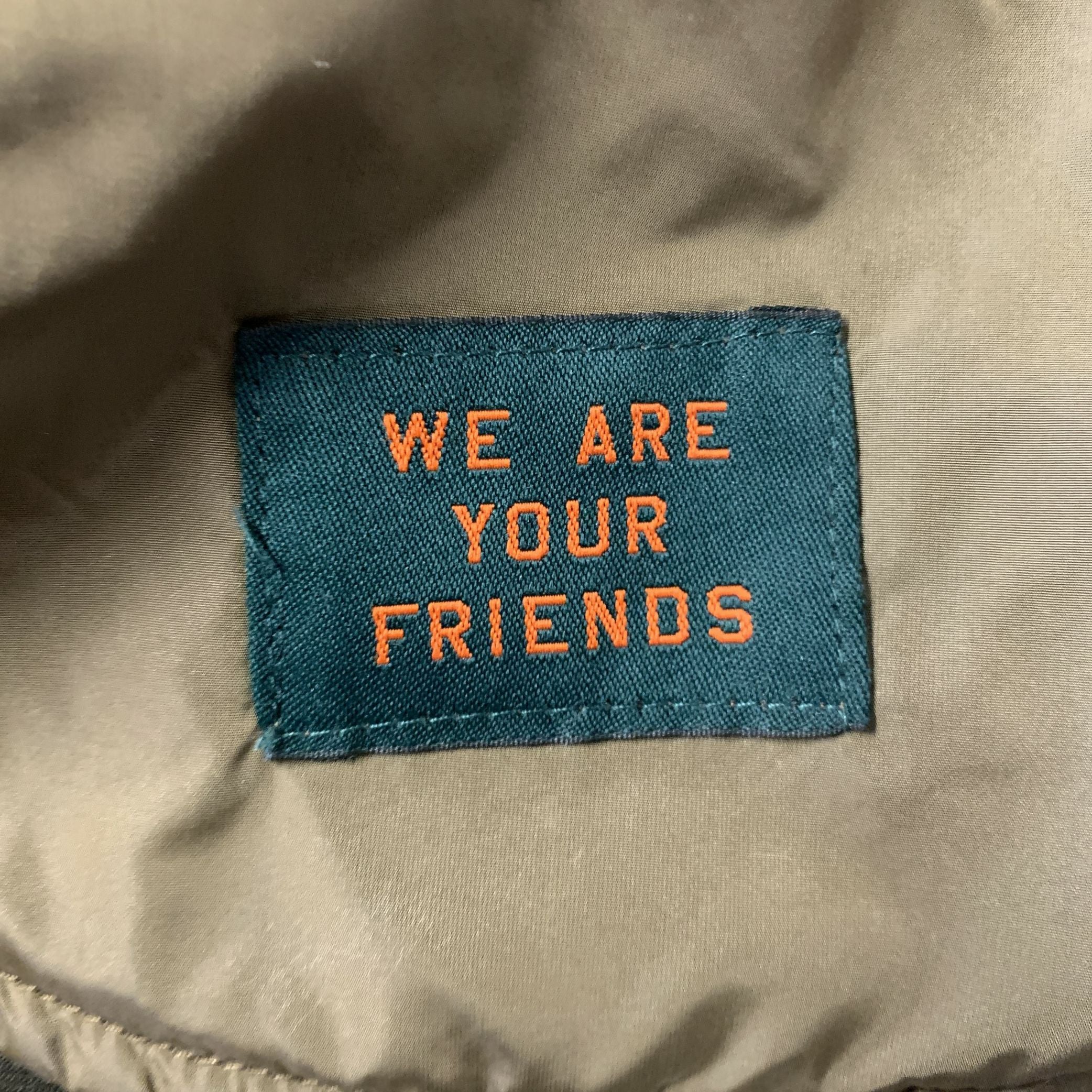 SCOTCH AND SODA Chest Size S Olive Orange & Black Quilted Nylon Parka Jacket - Image 8