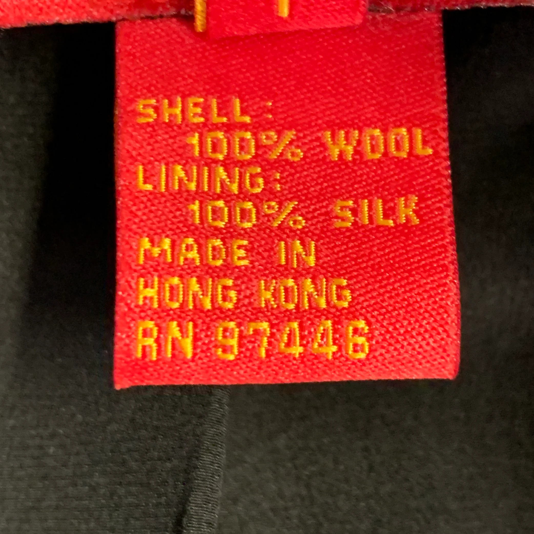 SHANGHAI TANG Size 40 Black Wool Mandarin Collar Suit - Image 10
