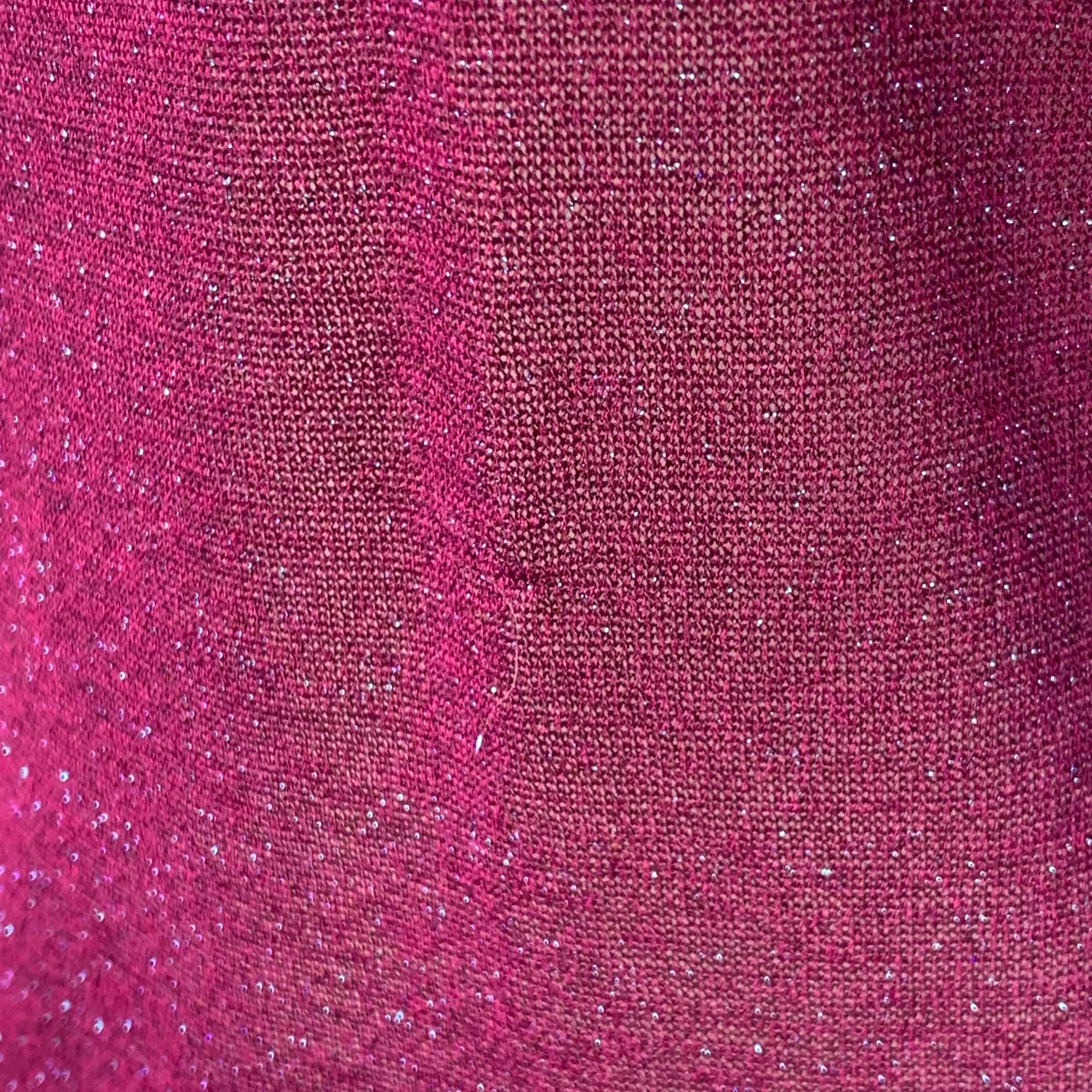 SIES MARJAN Size S Magenta Viscose Blend Metallic Crew Neck Pullover - Image 5