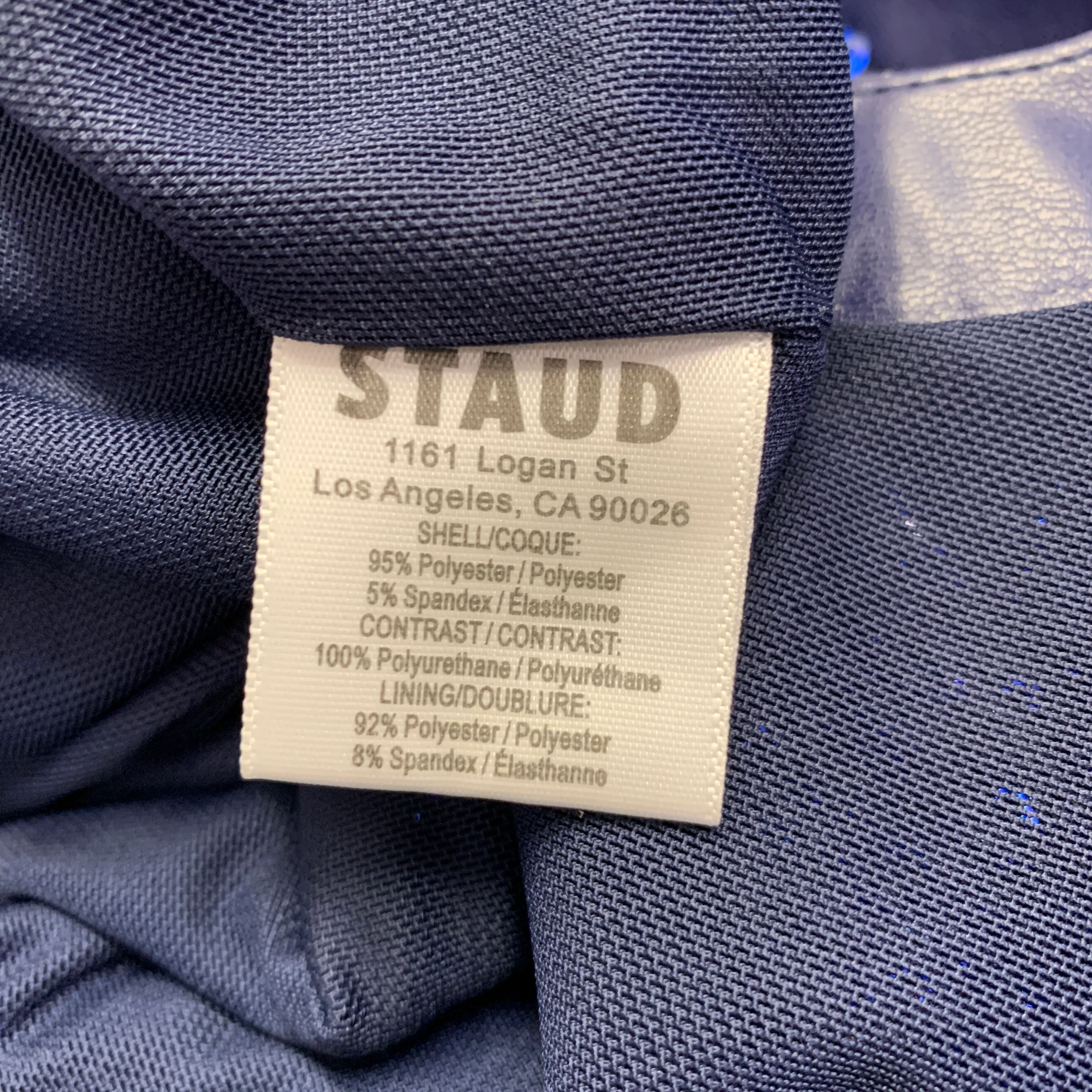 STAUD Size S Blue Polyester Blend Sequined Cutout Long Gown - Image 6