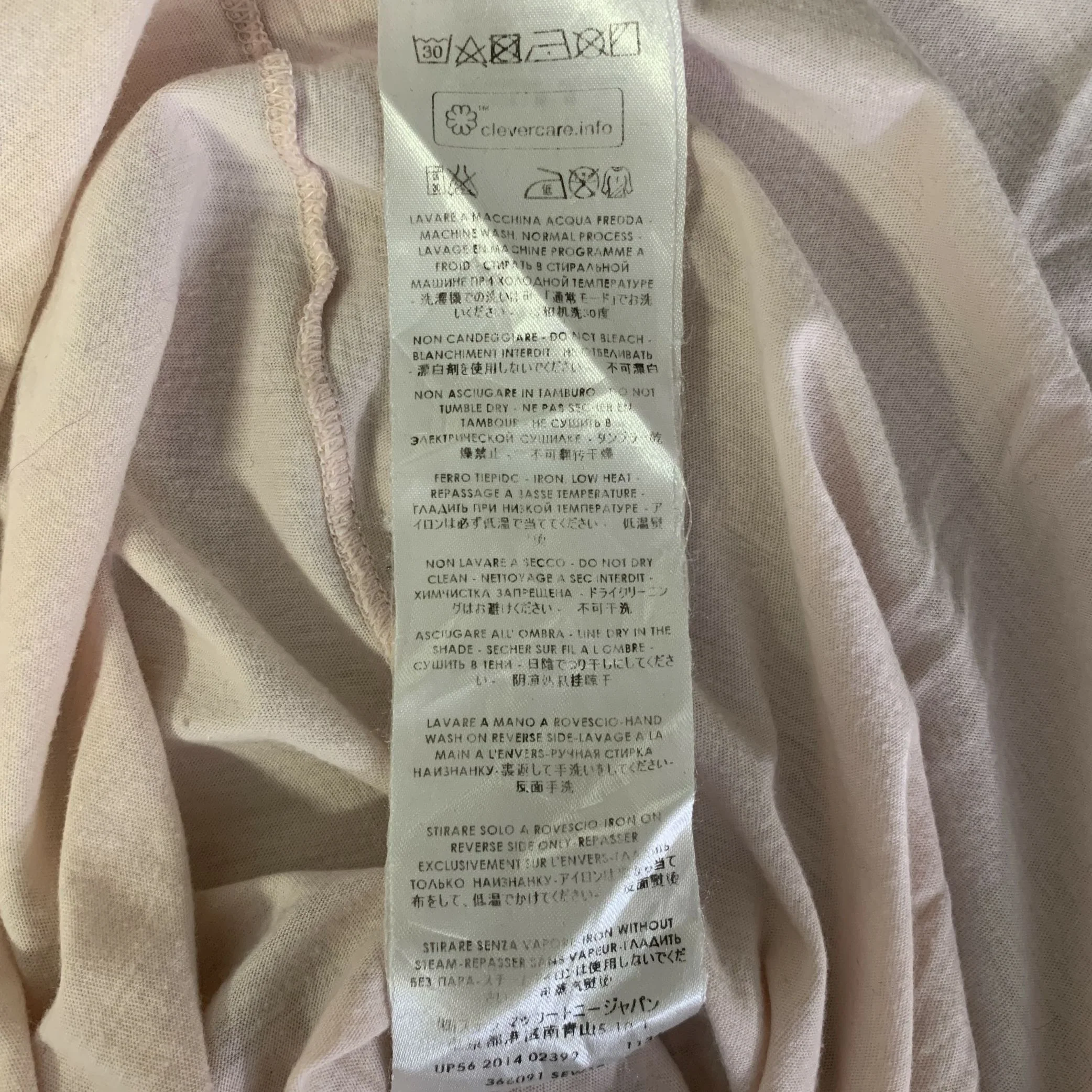 STELLA McCARTNEY Size 4 Pink Floral T Shirt Shirt - Image 6