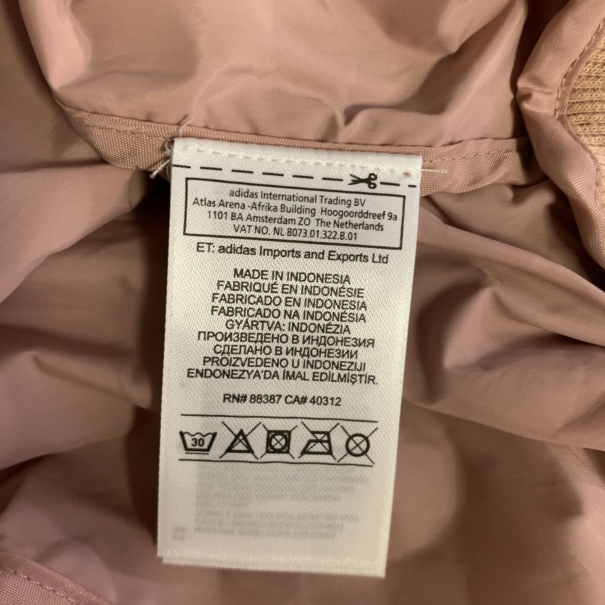 STELLA McCARTNEY Size S Pink Polyester Giraffe Jacket - Image 6