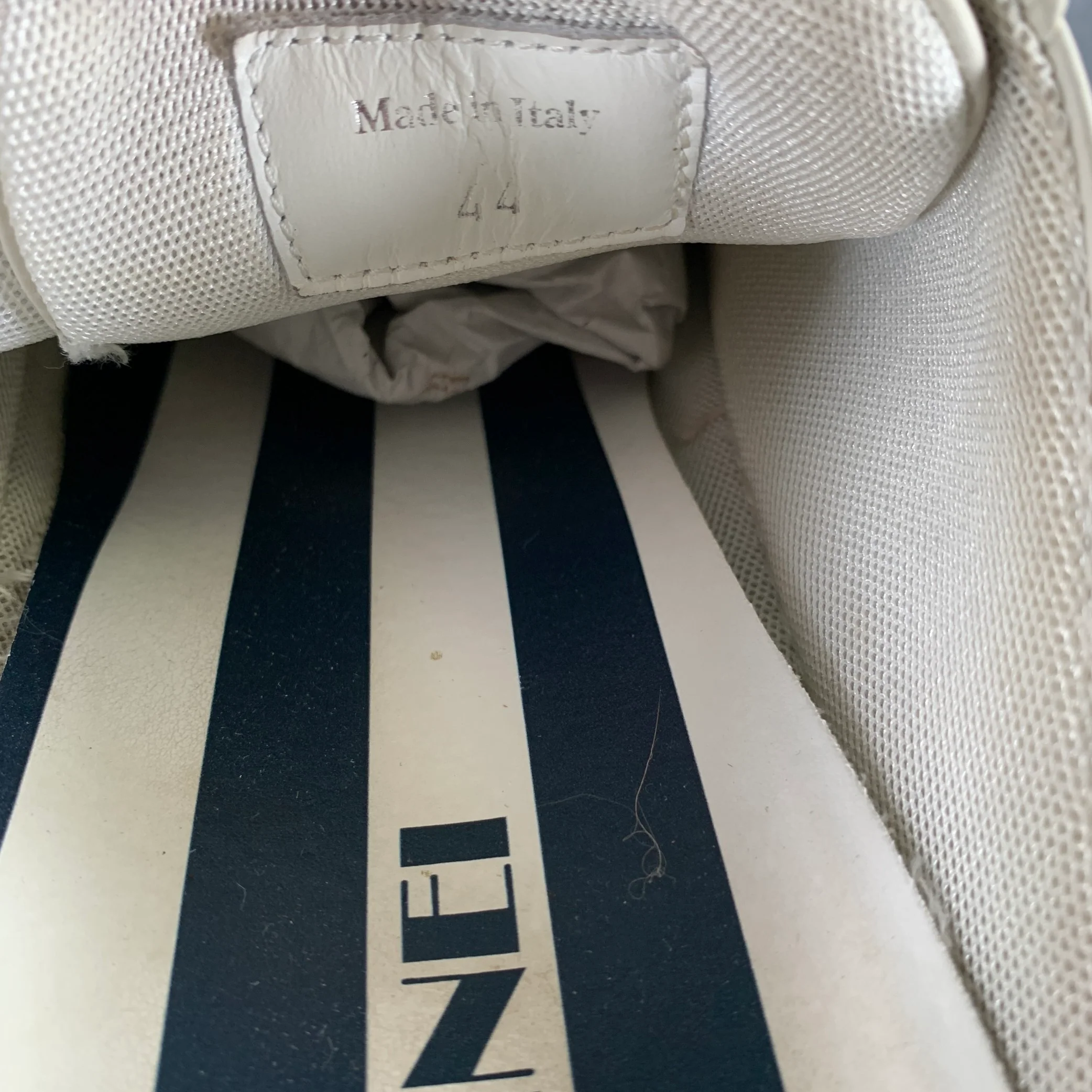 SUNNEI Size 11 Cream White Slip On Sneakers - Image 8