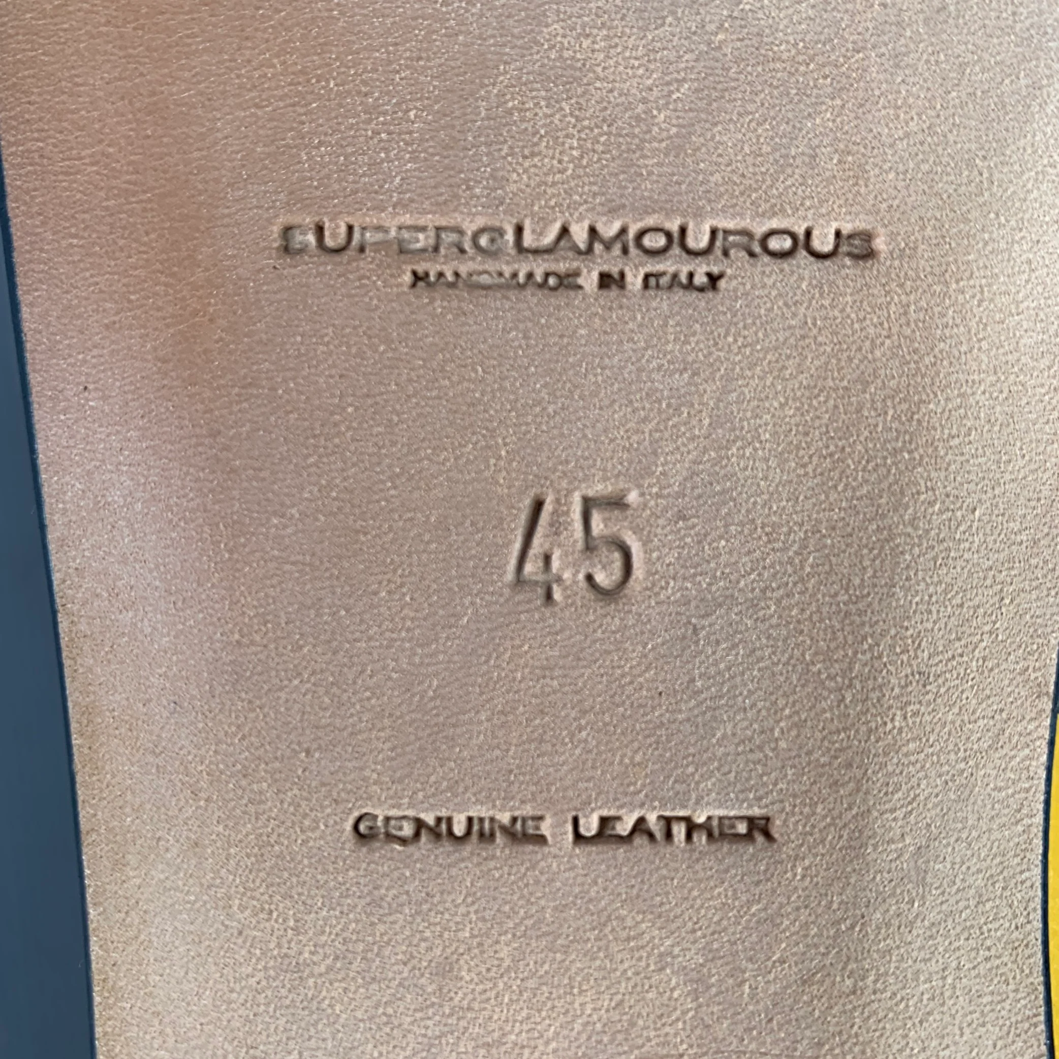 SUPERGLAMOUROUS Size 12 -Louis- Mustard Yellow Velvet Slip On Loafers - Image 8