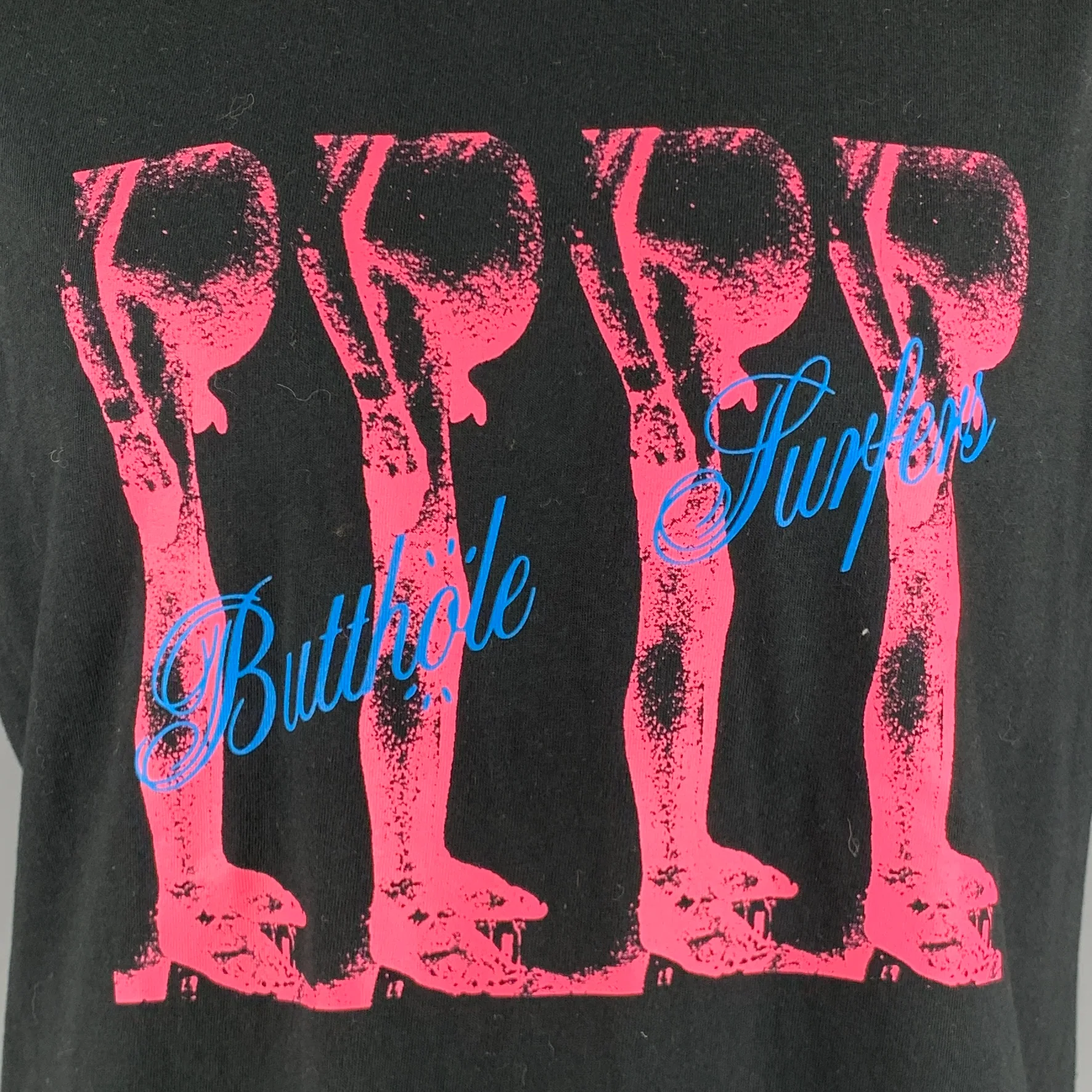 SUPREME SS21 Size L Black Rock Concert Cotton Crew-Neck T-shirt - Image 2