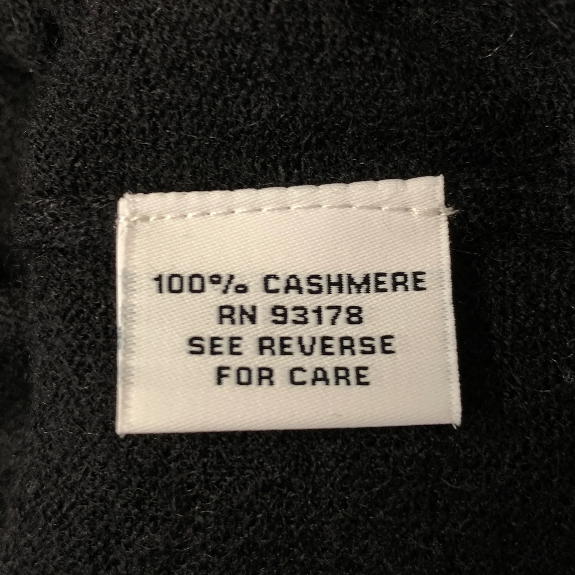 THE CASHMERE PROJECT Size S Black Cashmere T-Shirt - Image 6