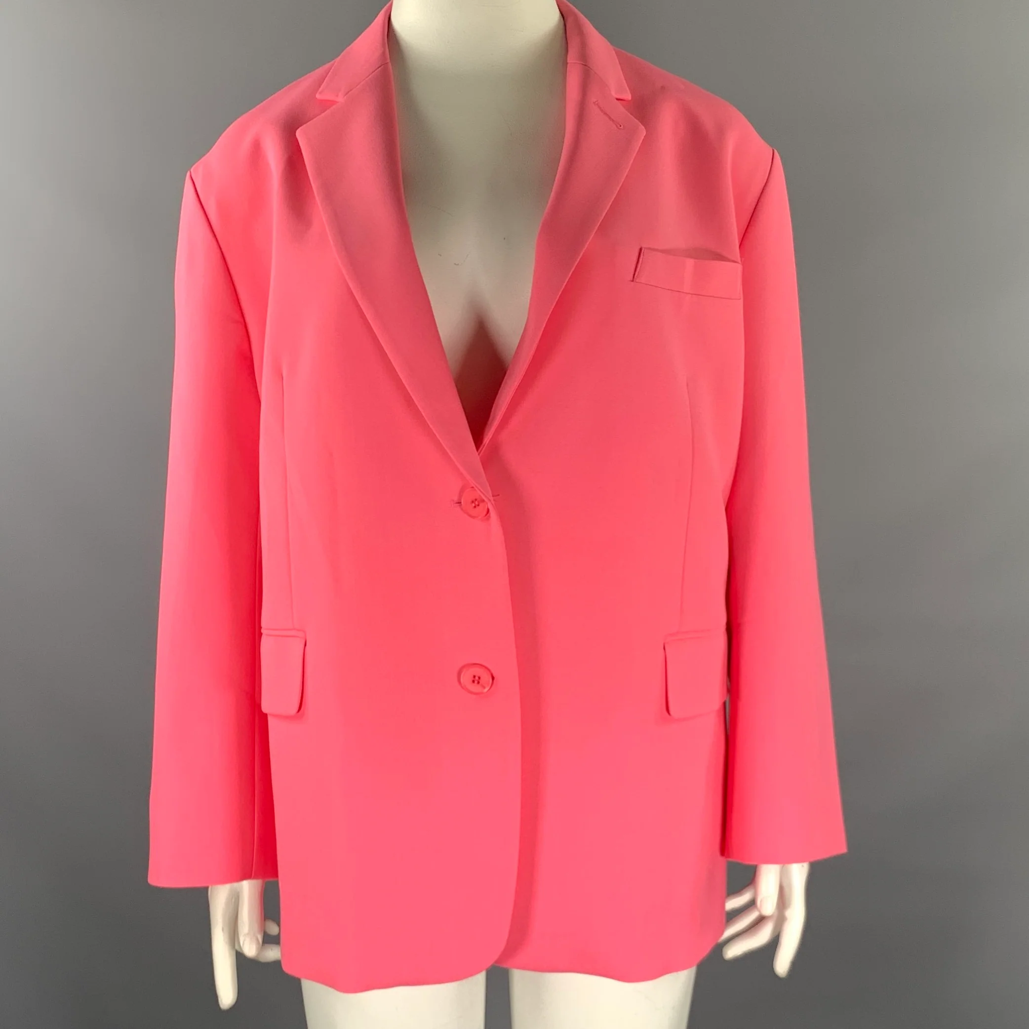 THE FRANKIE SHOP Size S Pink Polyester Spandex Jacket