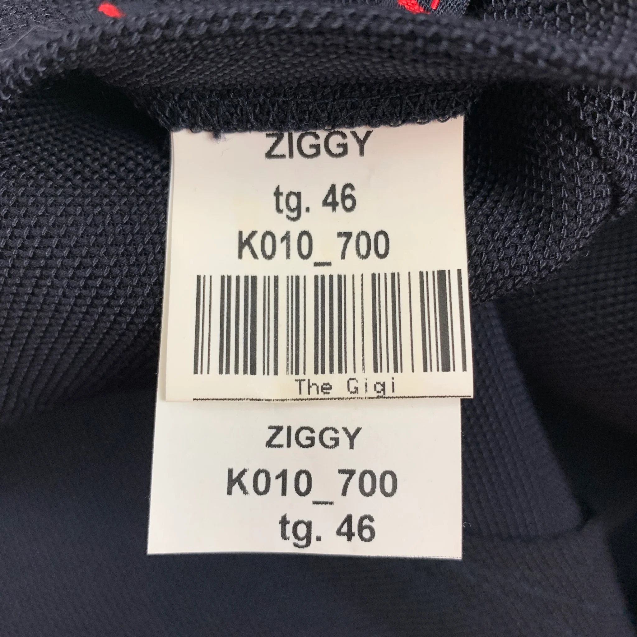 THE GIGI Size 36 Navy Textured Cotton Blend Double Breasted Sport Coat - Image 5