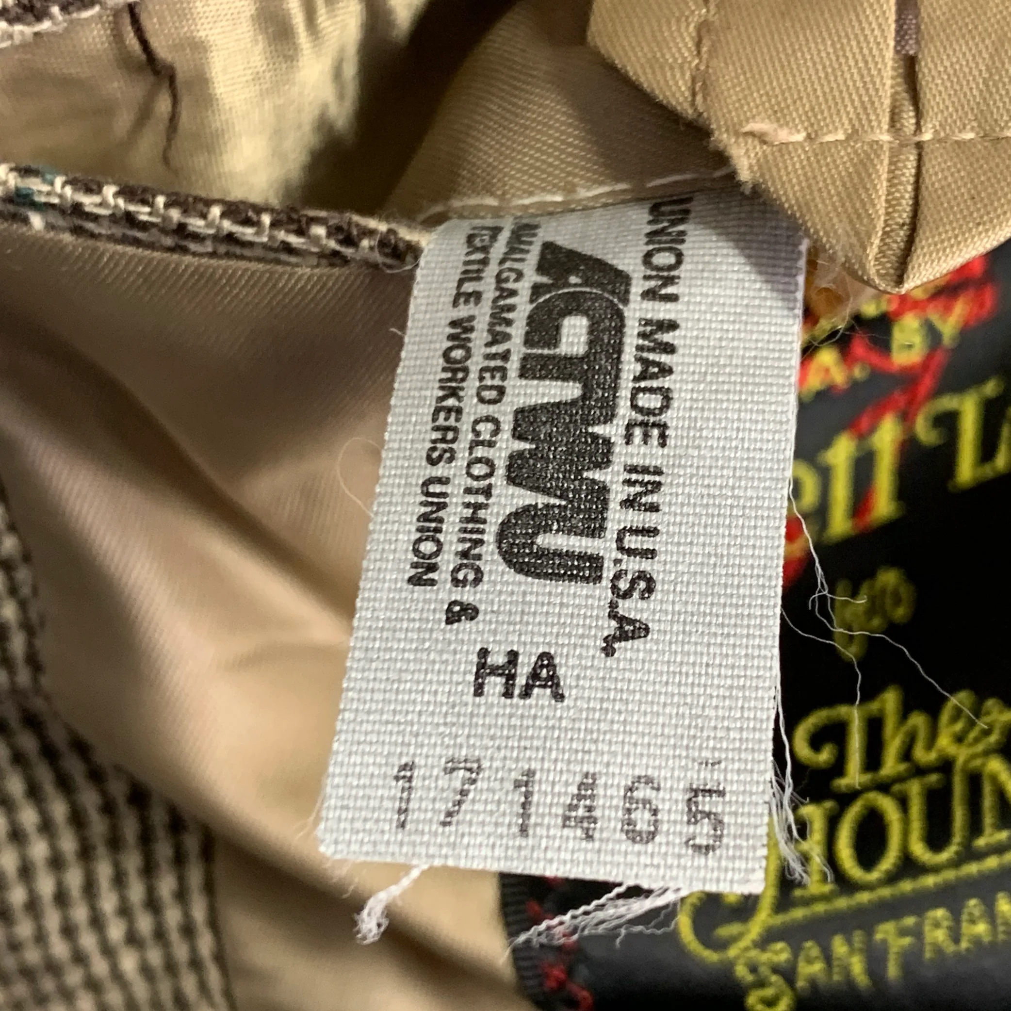 THE HOUND Size 42 Brown Cream Houndstooth Single Breasted Sport Coat - Image 12