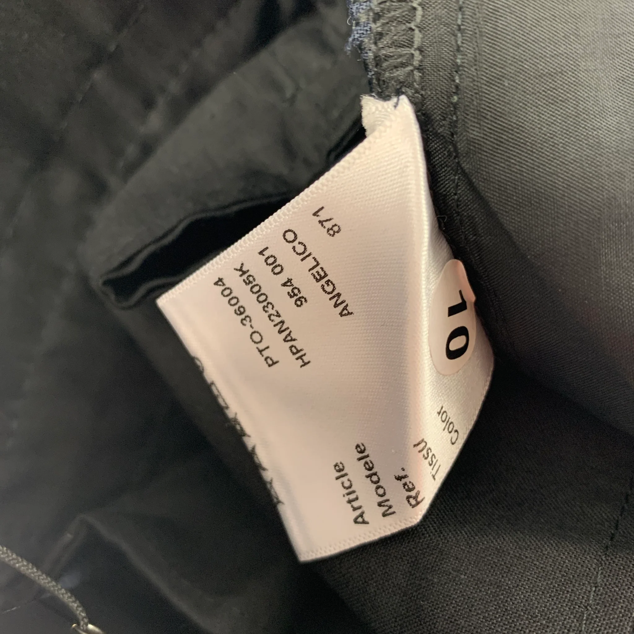 THE KOOPLES Size 32 Blue Wool Zip Fly Dress Pants - Image 4