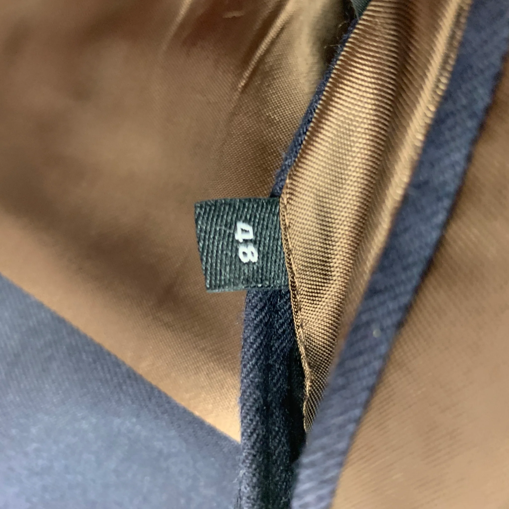 THE KOOPLES Size 38 Navy Wool Notch Lapel Sport Coat - Image 5