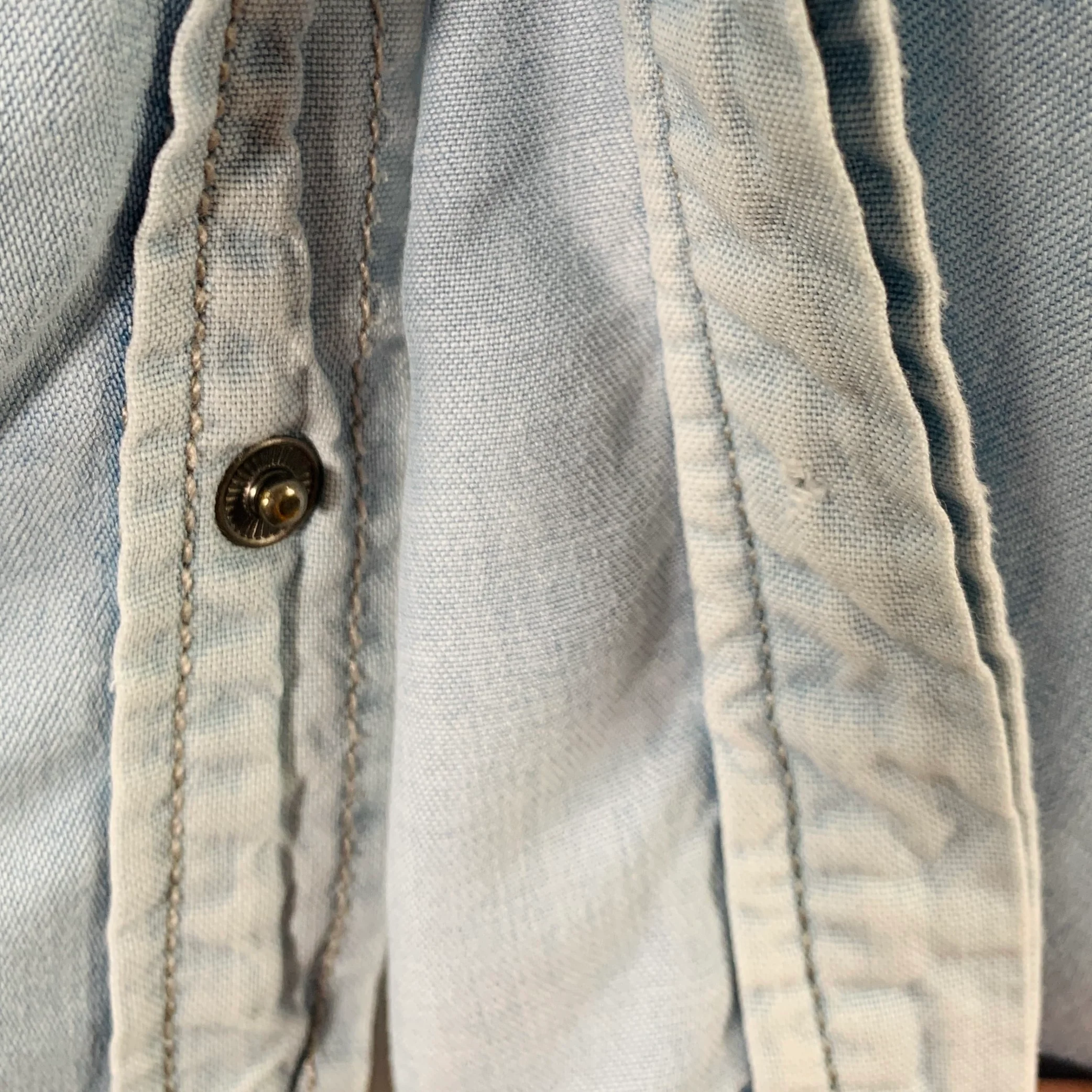 THE KOOPLES Size S Blue Light Blue Tencel Long Sleeve Shirt - Image 5