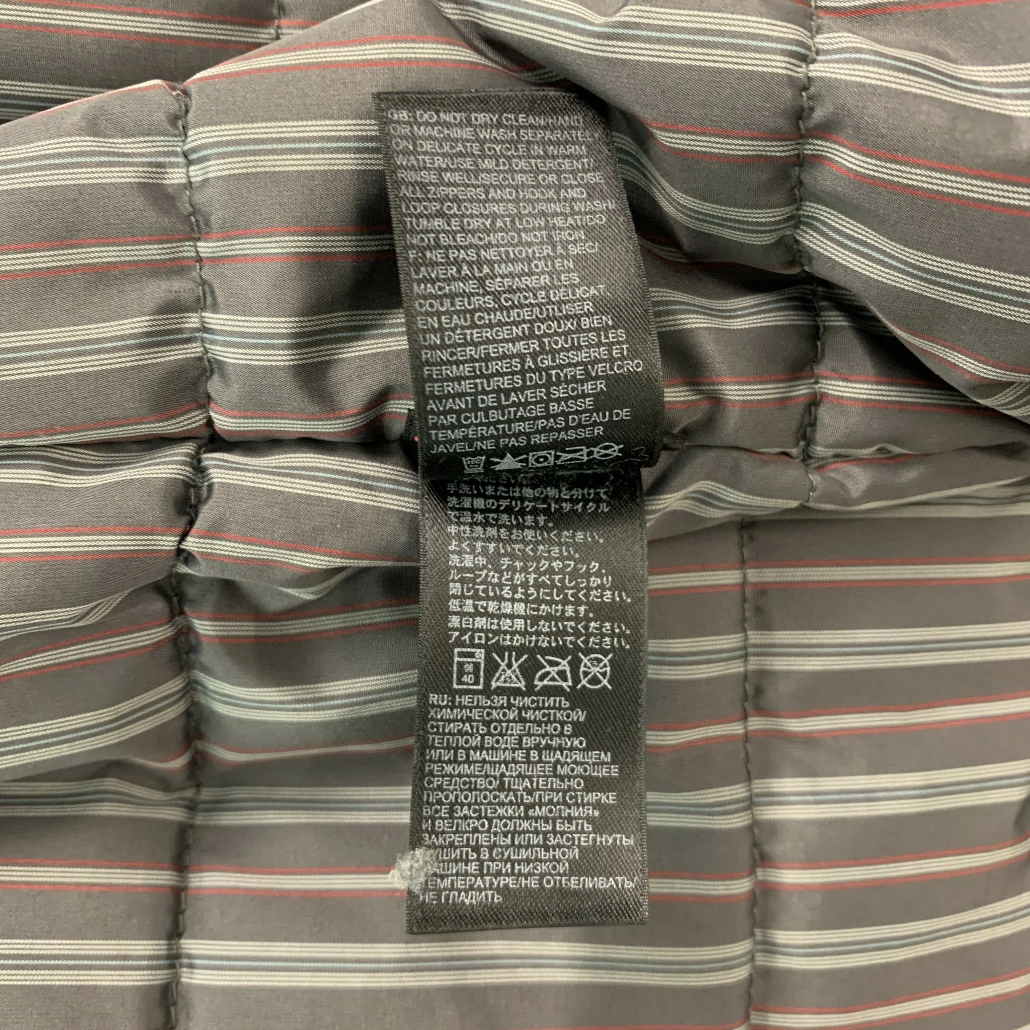 THE NORTH FACE Size L Black Polyester Padded Coat - Image 6