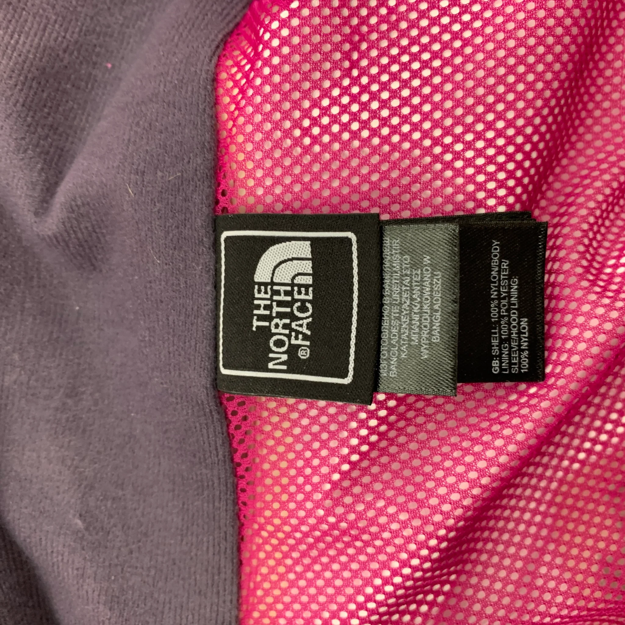 THE NORTH FACE Size S Pink Fuchsia Nylon Hooded Jacket - Image 6