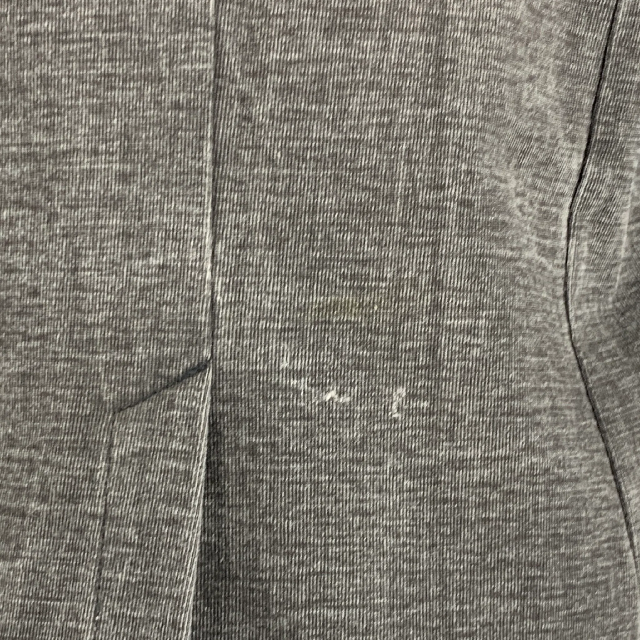 THE VIRIDI-ANNE Size M Grey Cotton Single Breasted Jacket - Image 4