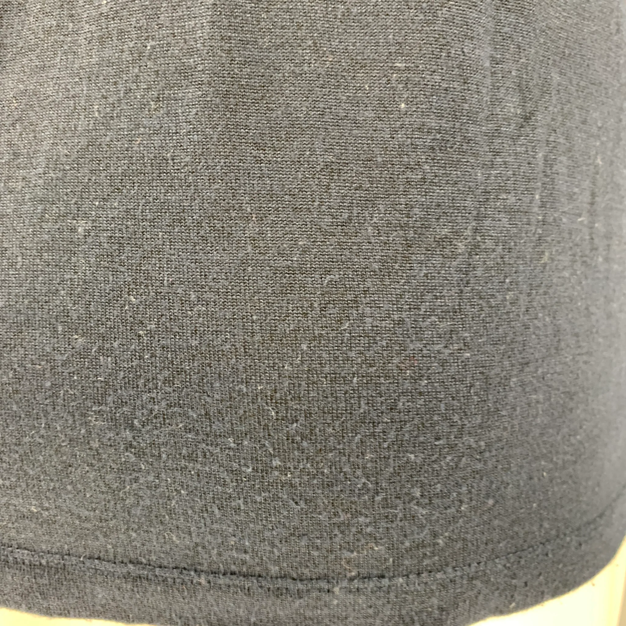 THEORY Size M Navy Modal Blend Jersey T-shirt - Image 4