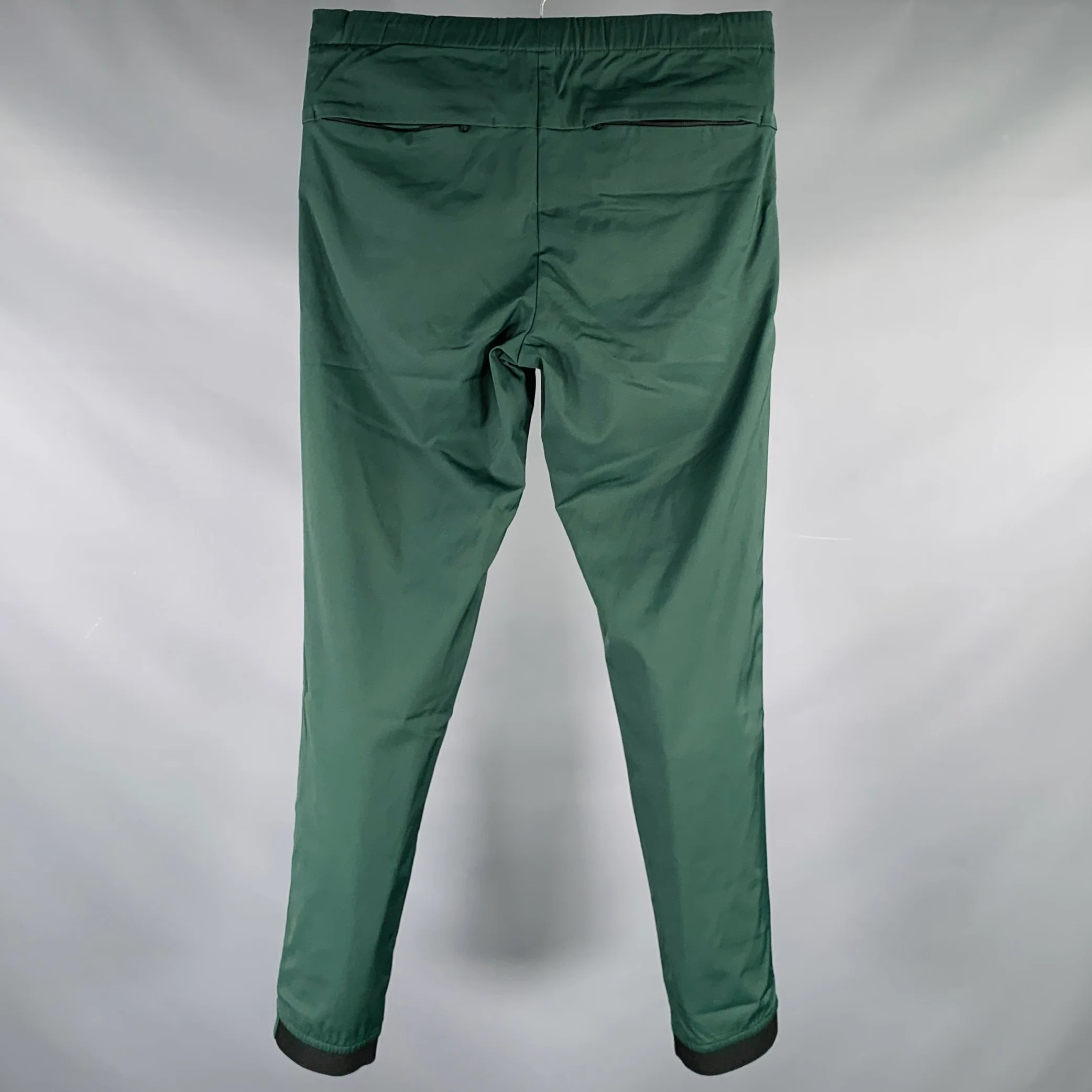 THEORY Size XS Green Polyamide Blend Drawstring Casual Pants - Image 2