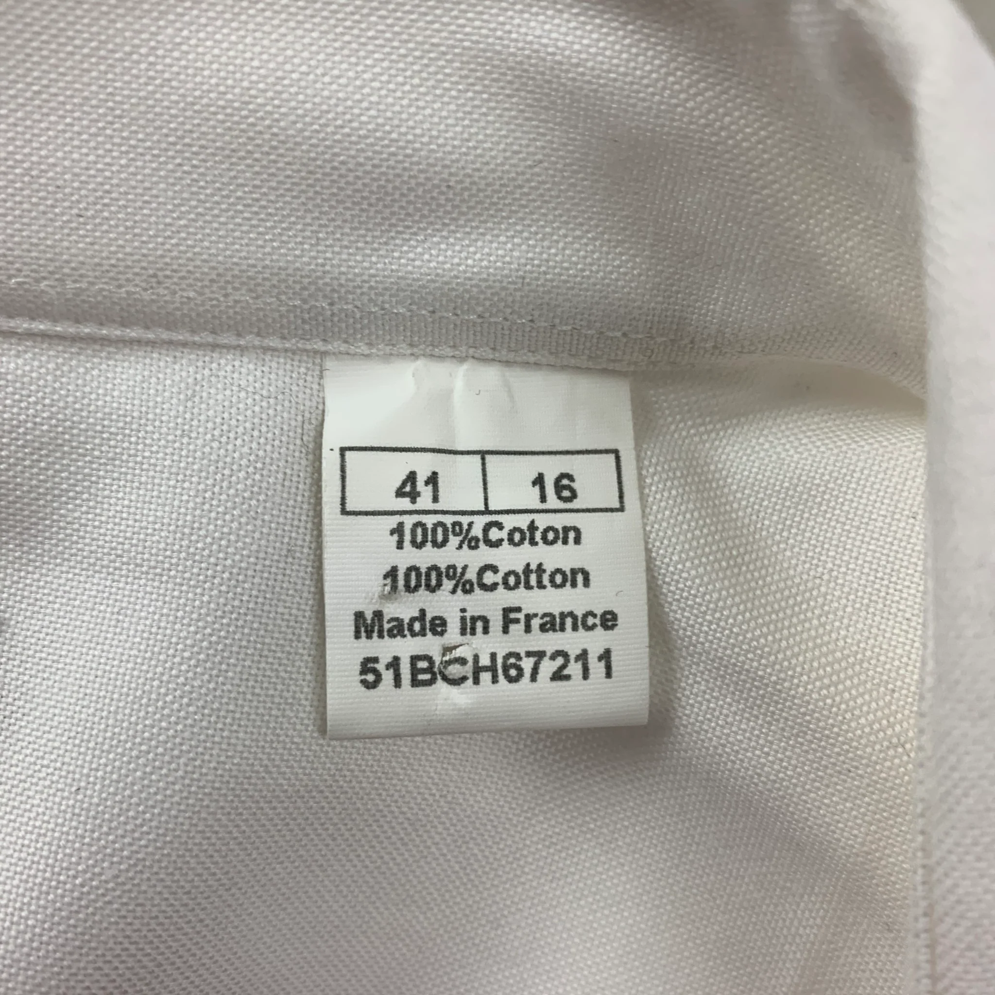 THIERRY MUGLER Size L White Cotton Snaps Long Sleeve Shirt - Image 5