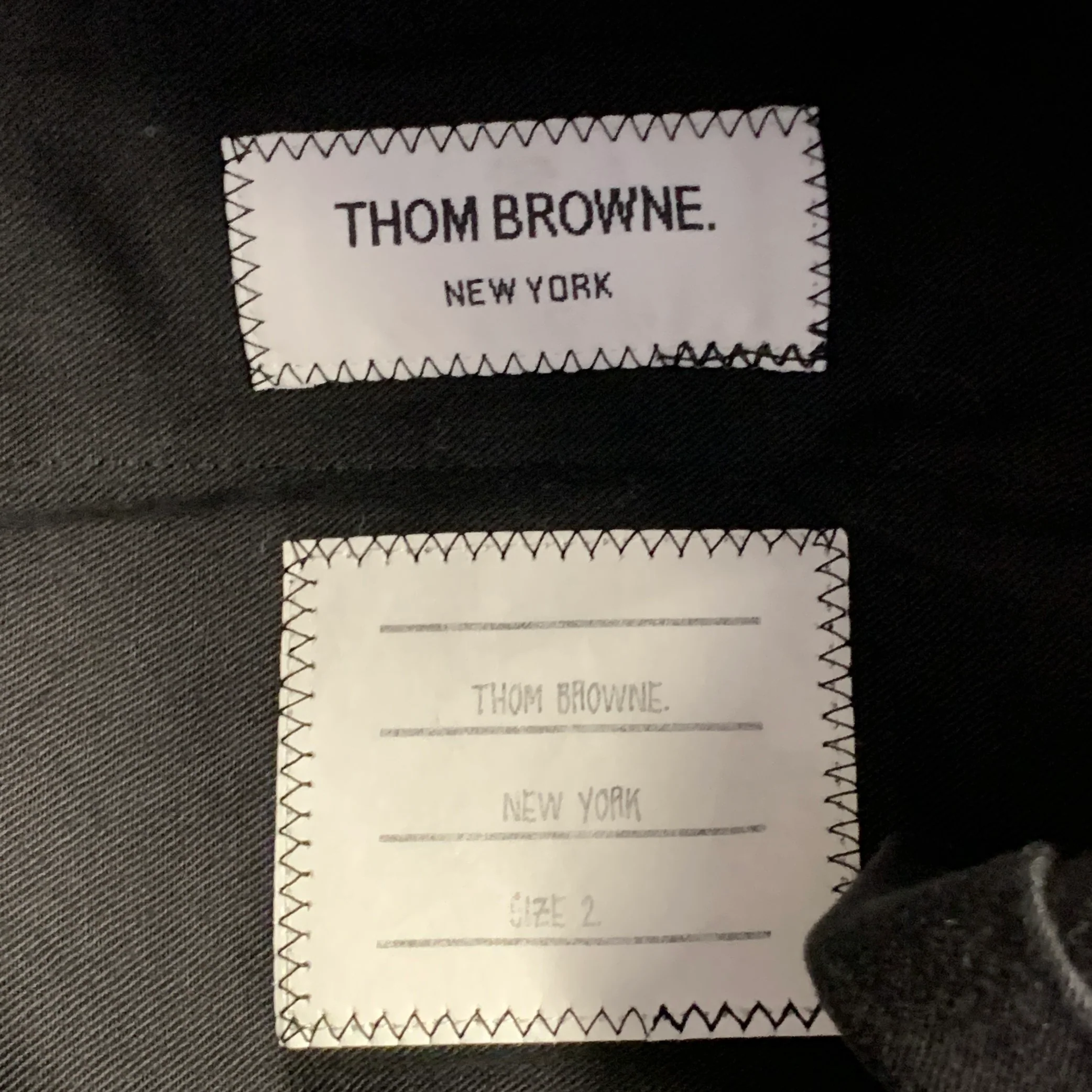 THOM BROWNE Size 38 Regular White Black Houndstooth Wool 3 Button Suit - Image 13