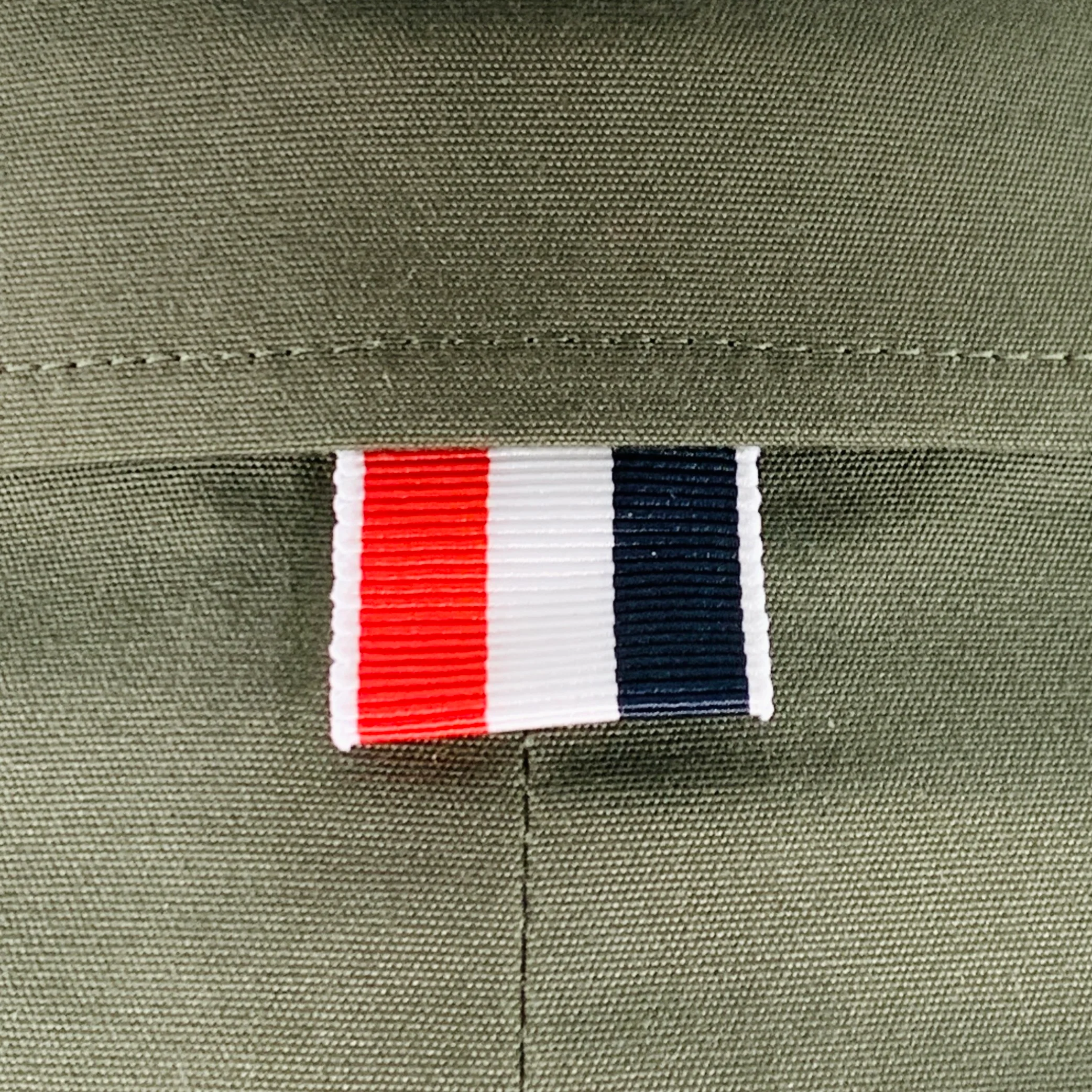 THOM BROWNE Size XS Green Olive Notch Lapel Jacket - Image 4
