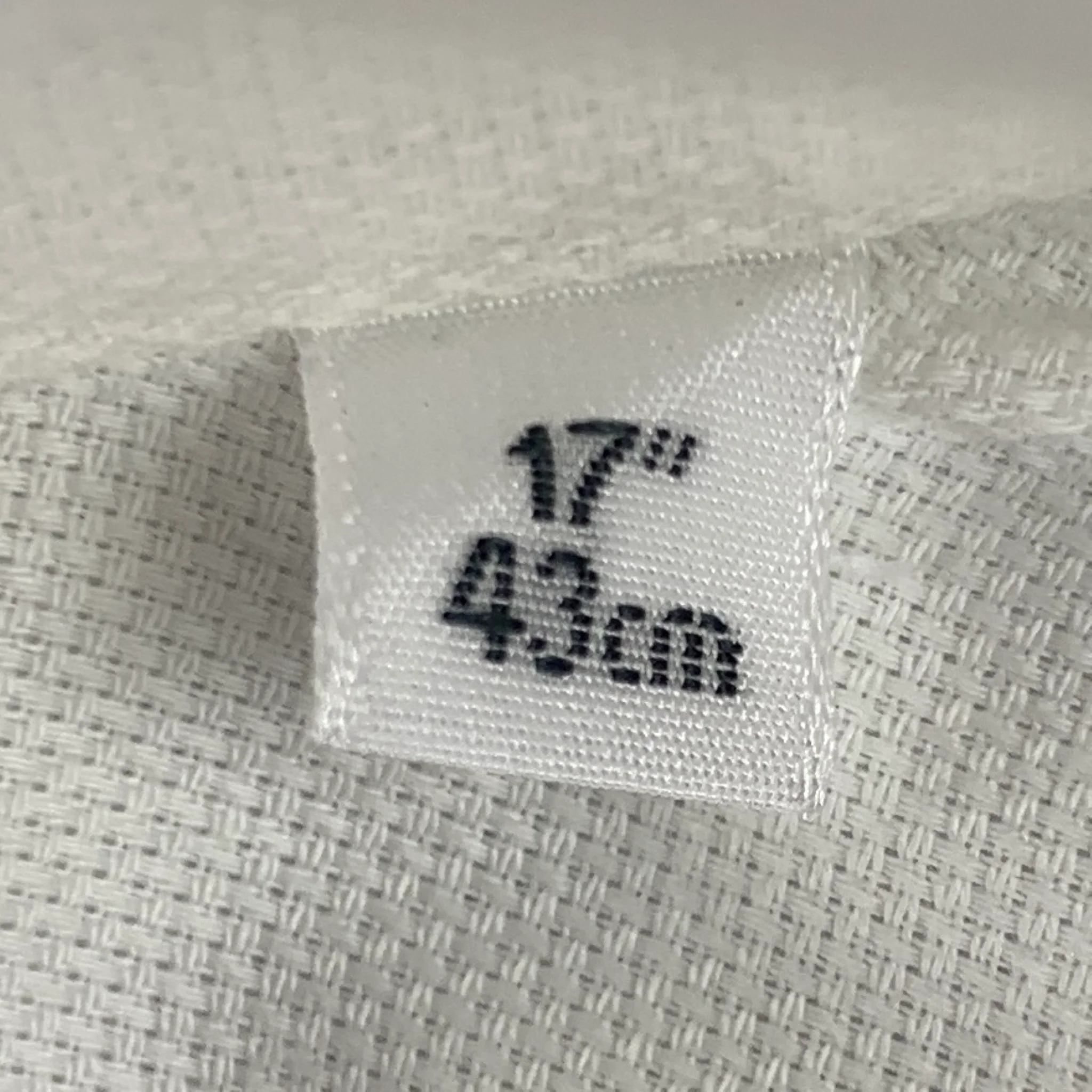 THOM SWEENEY Size L White Solid Cotton Button Up Long Sleeve Shirt - Image 5