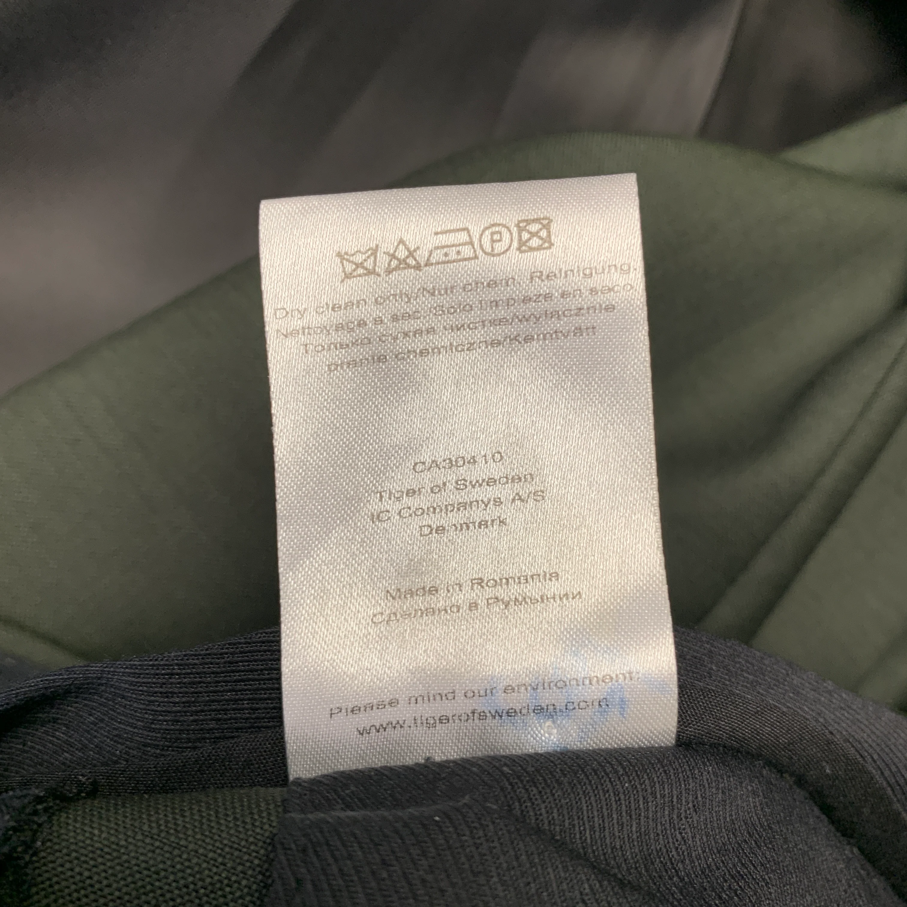 TIGER of SWEDEN Size 36 Forest Green Wool Notch Lapel Suit - Image 14