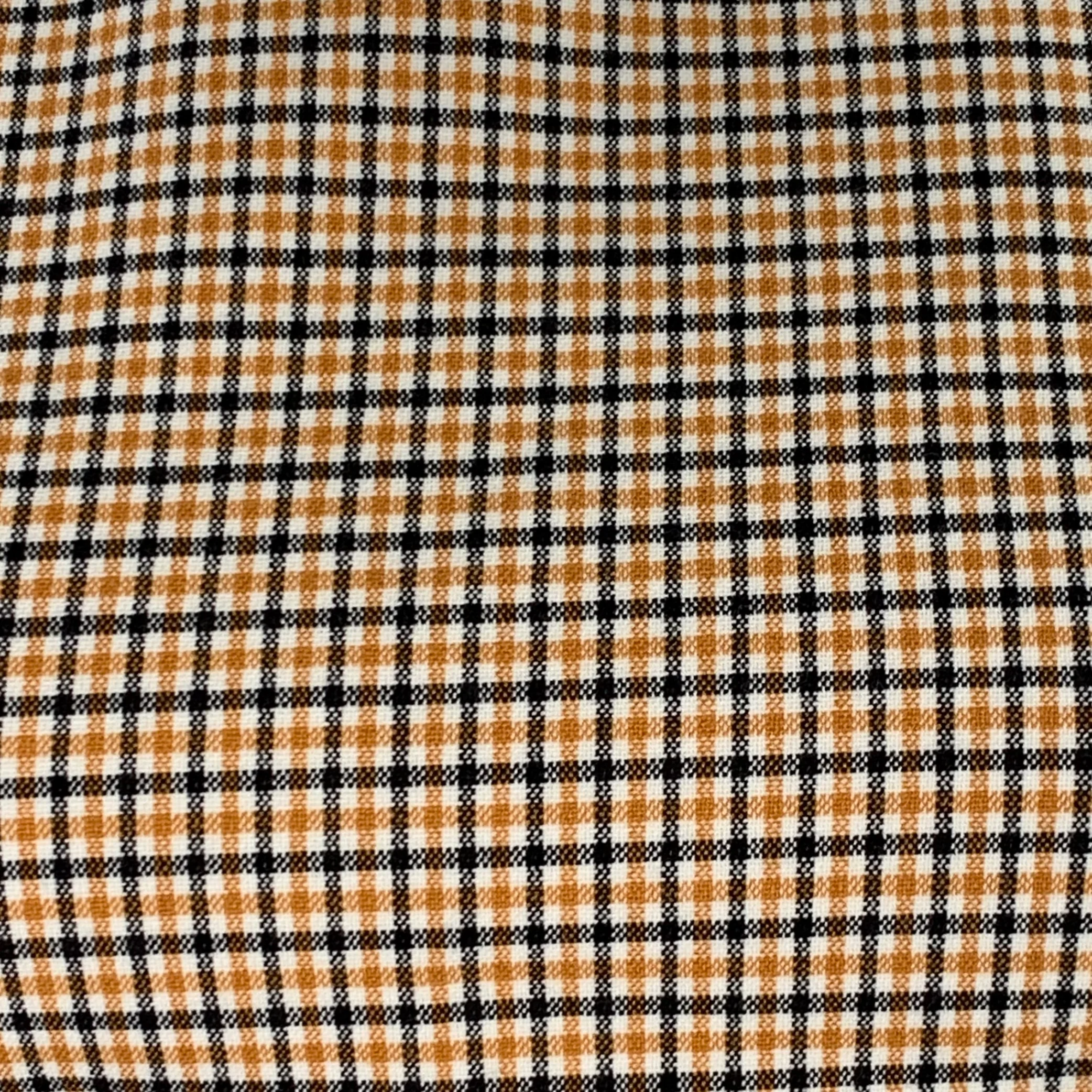 TOCCIN(NY) Size 4 Beige Black Polyester Blend Checkered Sleeveless Dress - Image 2