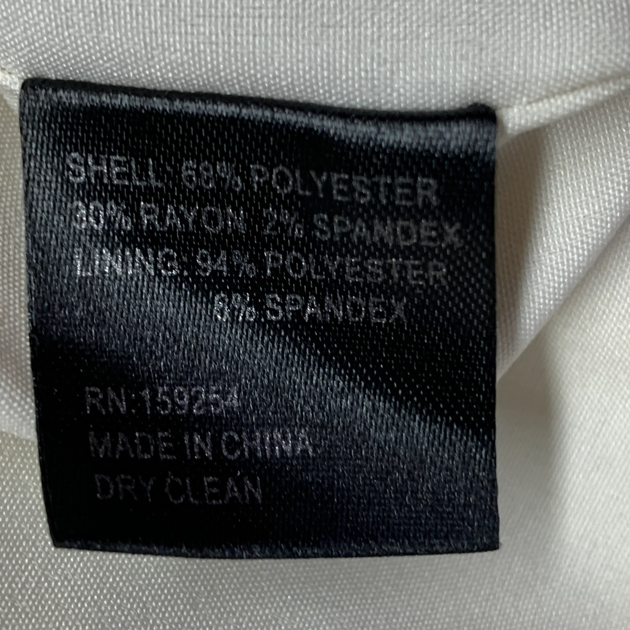 TOCCIN(NY) Size 4 Beige Black Polyester Blend Checkered Sleeveless Dress - Image 6