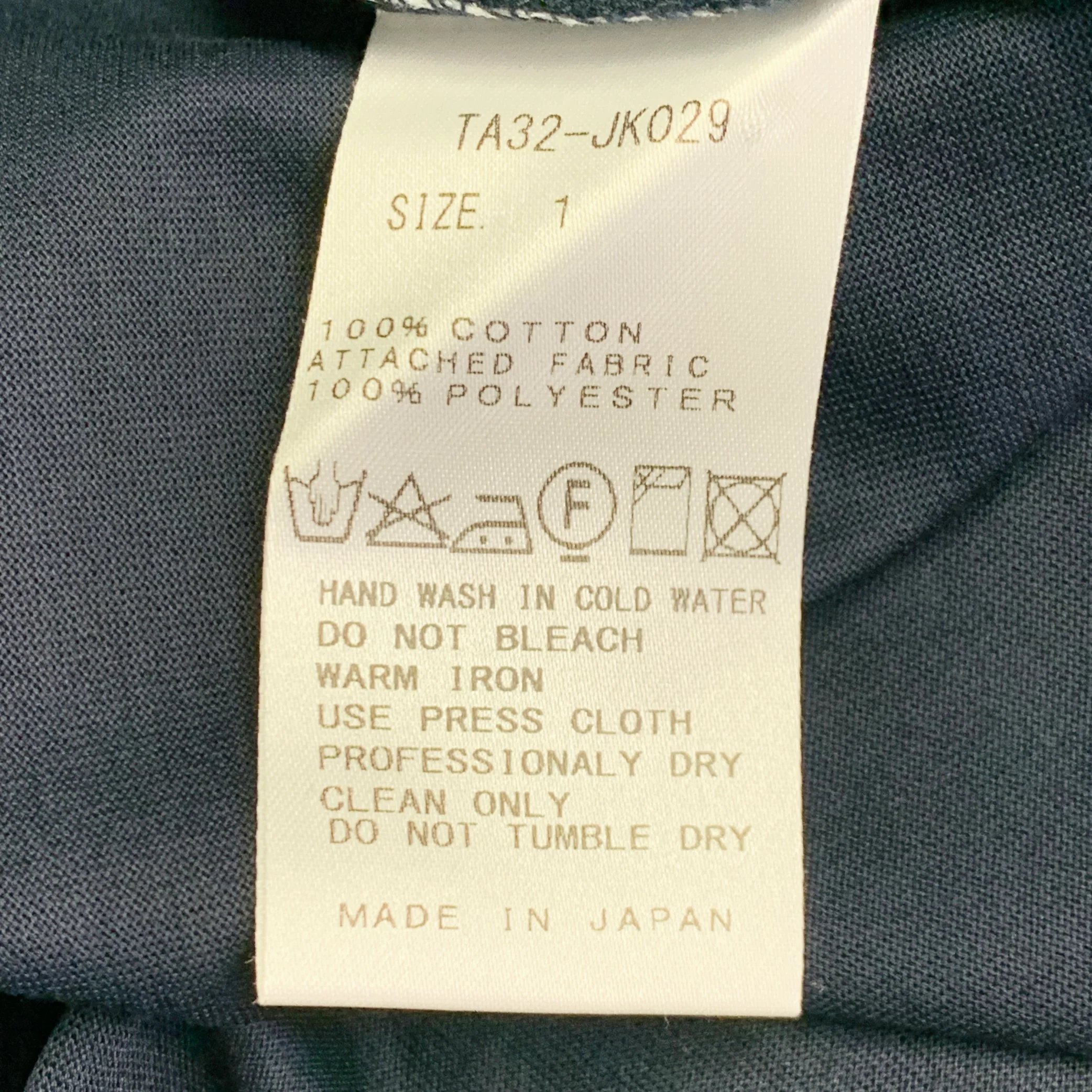 TOGA ARCHIVES Size S Navy Black Cotton Studded Crew Neck T-Shirt - Image 6