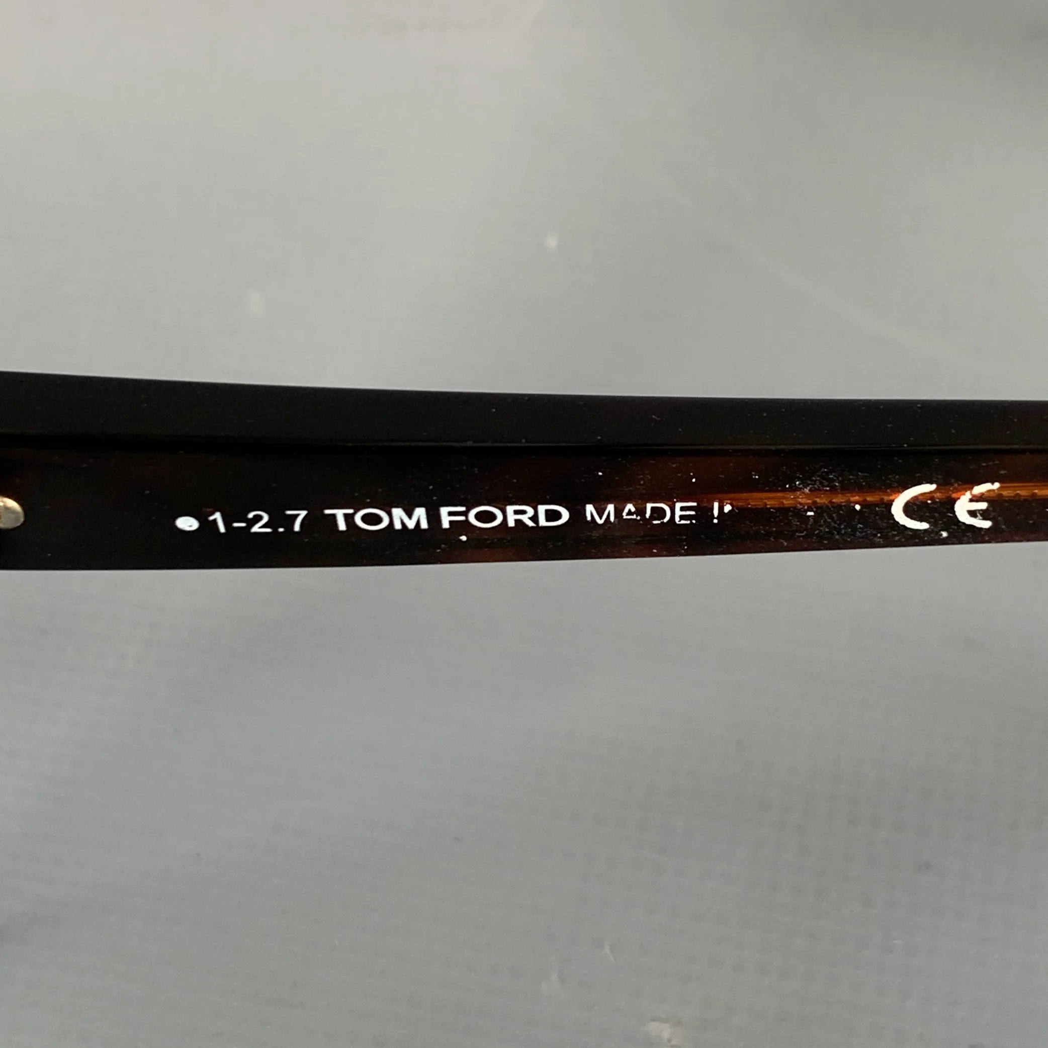 TOM FORD Brown Beige Tortoiseshell Acetate Frames - Image 6