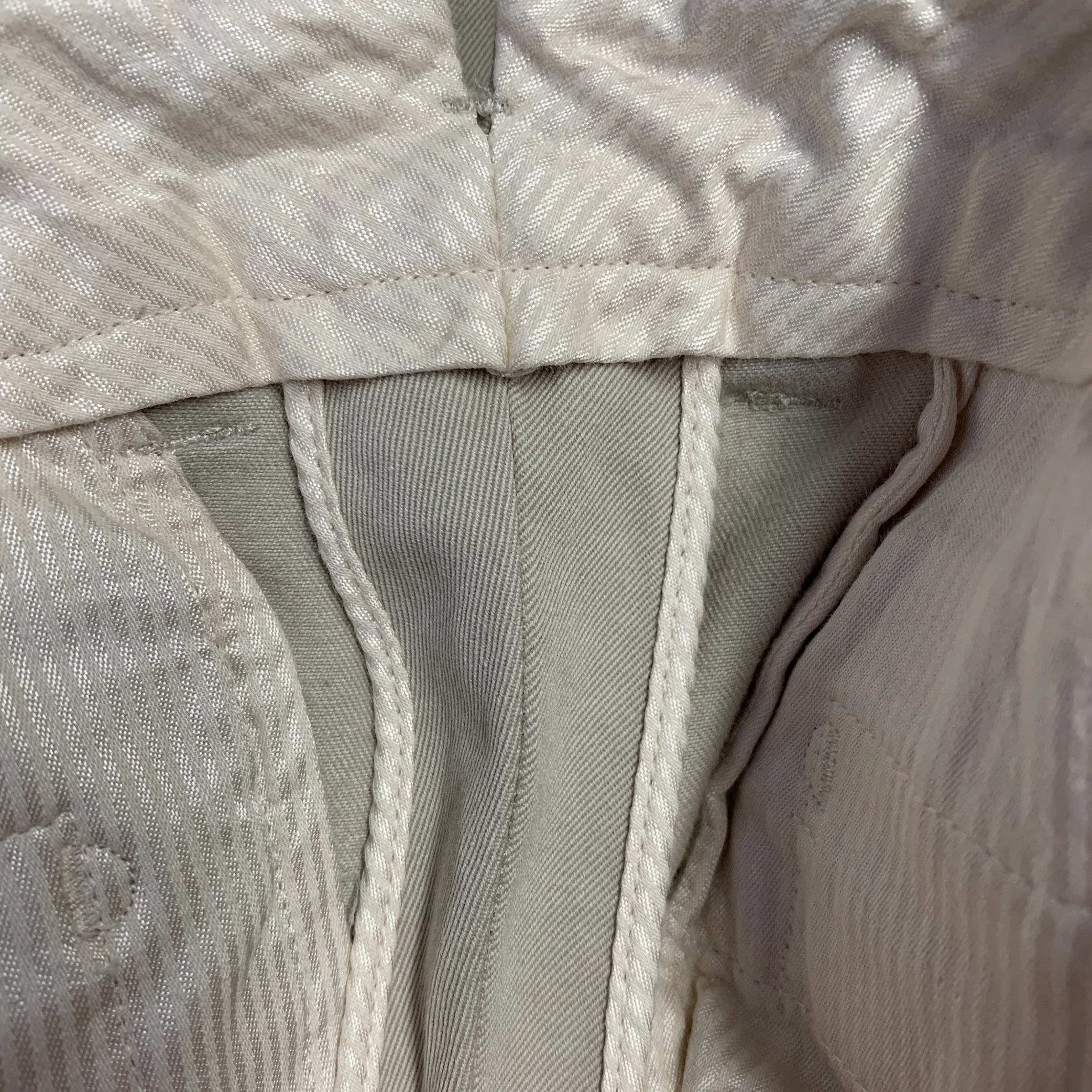 TOM FORD Size 30 Grey Taupe Twill Cotton Tapered Casual Pants - Image 6