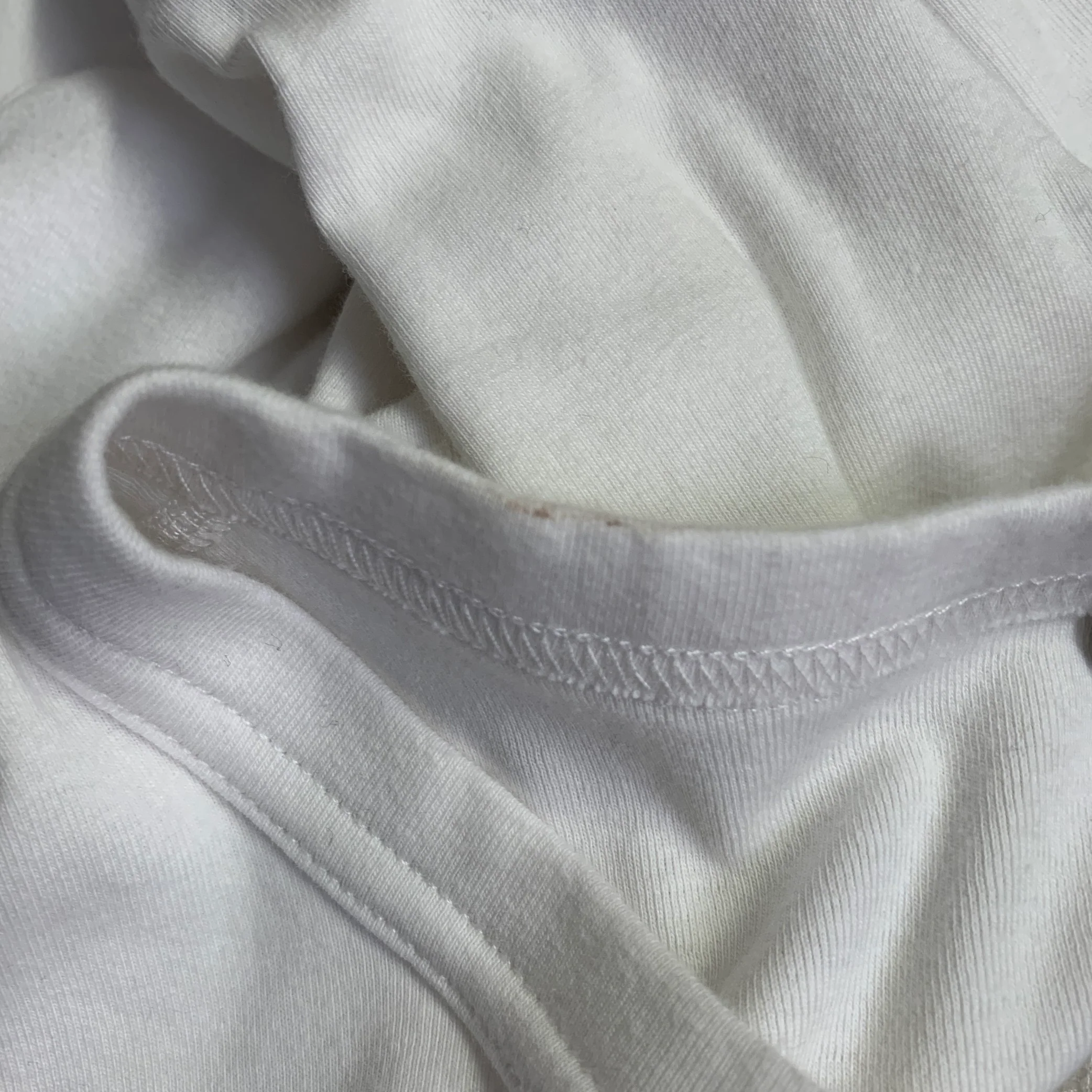 TOM FORD Size L White Cotton Blend Classic Fit Crew Neck T-shirt - Image 5