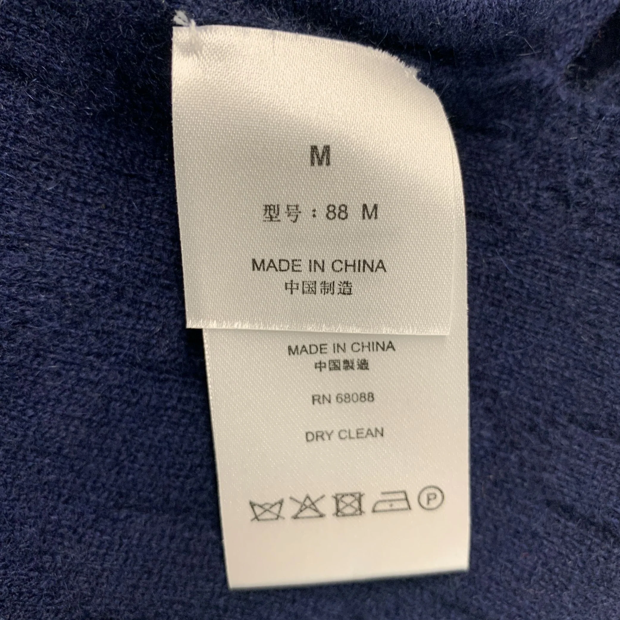 TSE Size M Navy Cashmere Short Sleeve Casual Top - Image 5