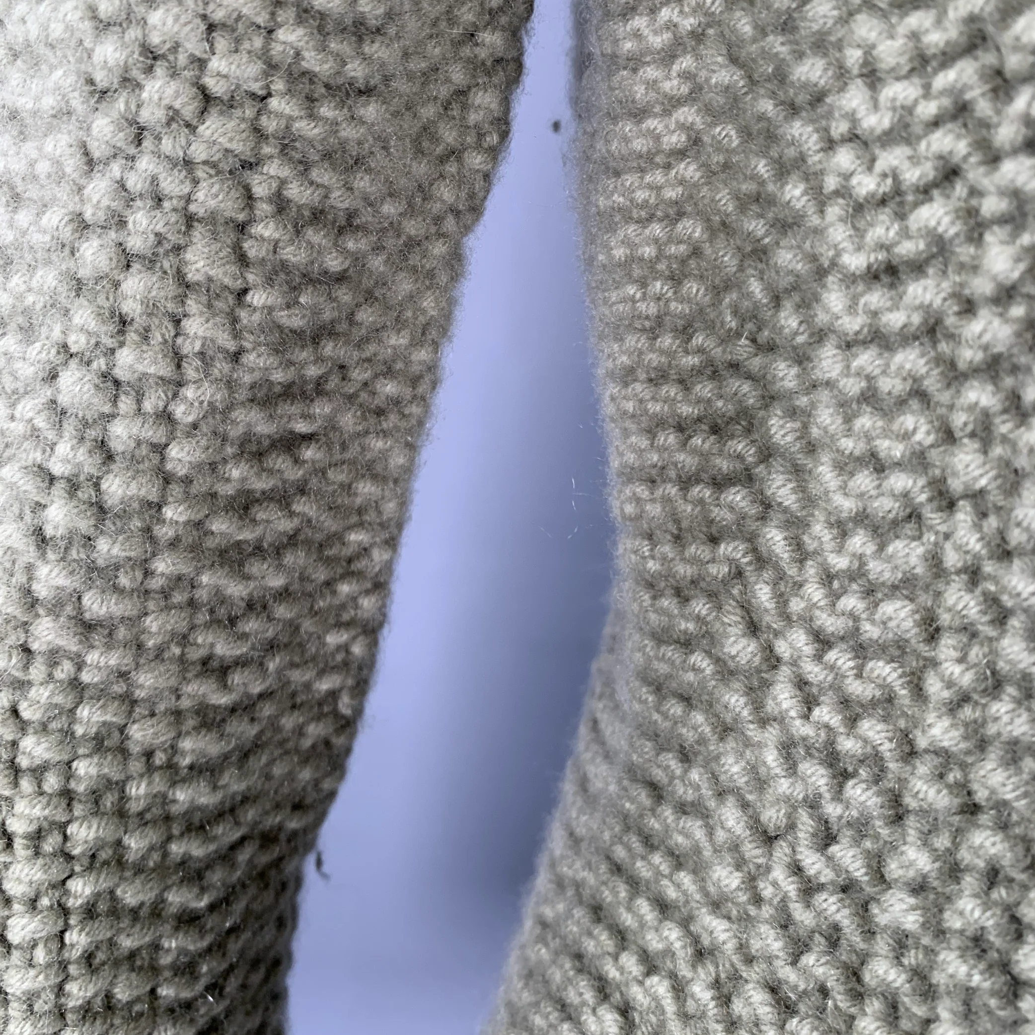 TSE Size M Sage Green Chunky Knit Pullover - Image 4