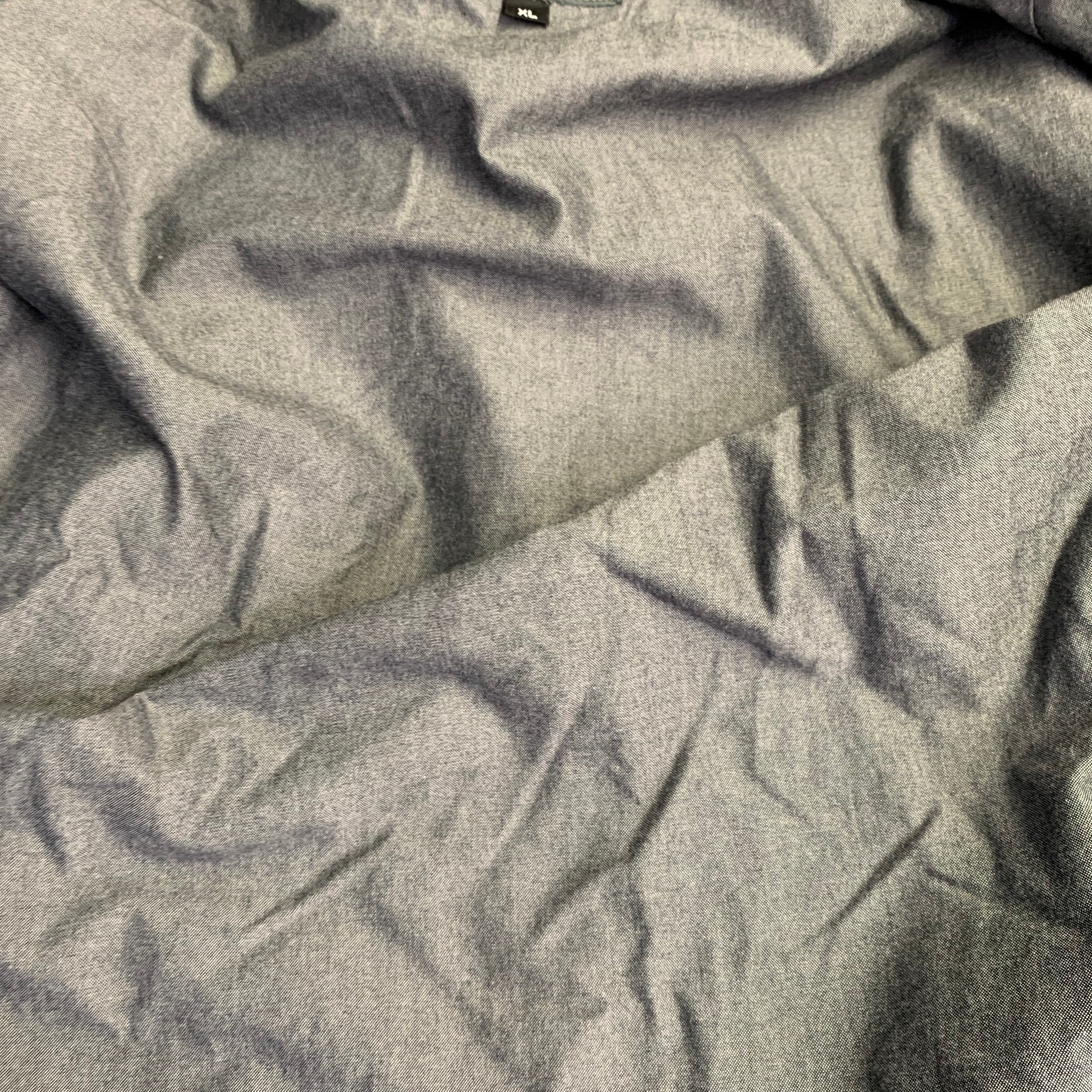 UNIONMADE Size XL Charcoal Wool Classic Snaps Jacket - Image 6