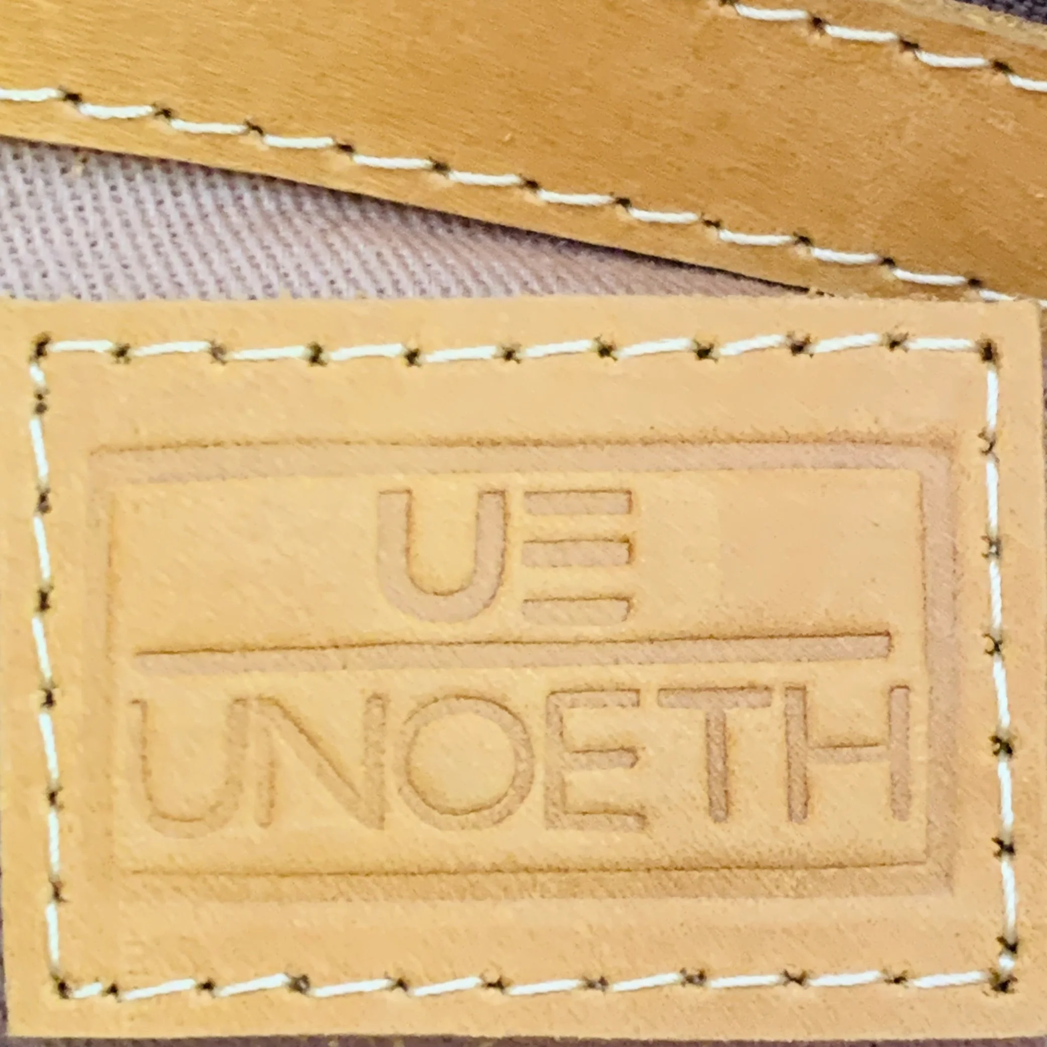 UNOETH Mustard Yellow Leather Tote Bag - Image 9