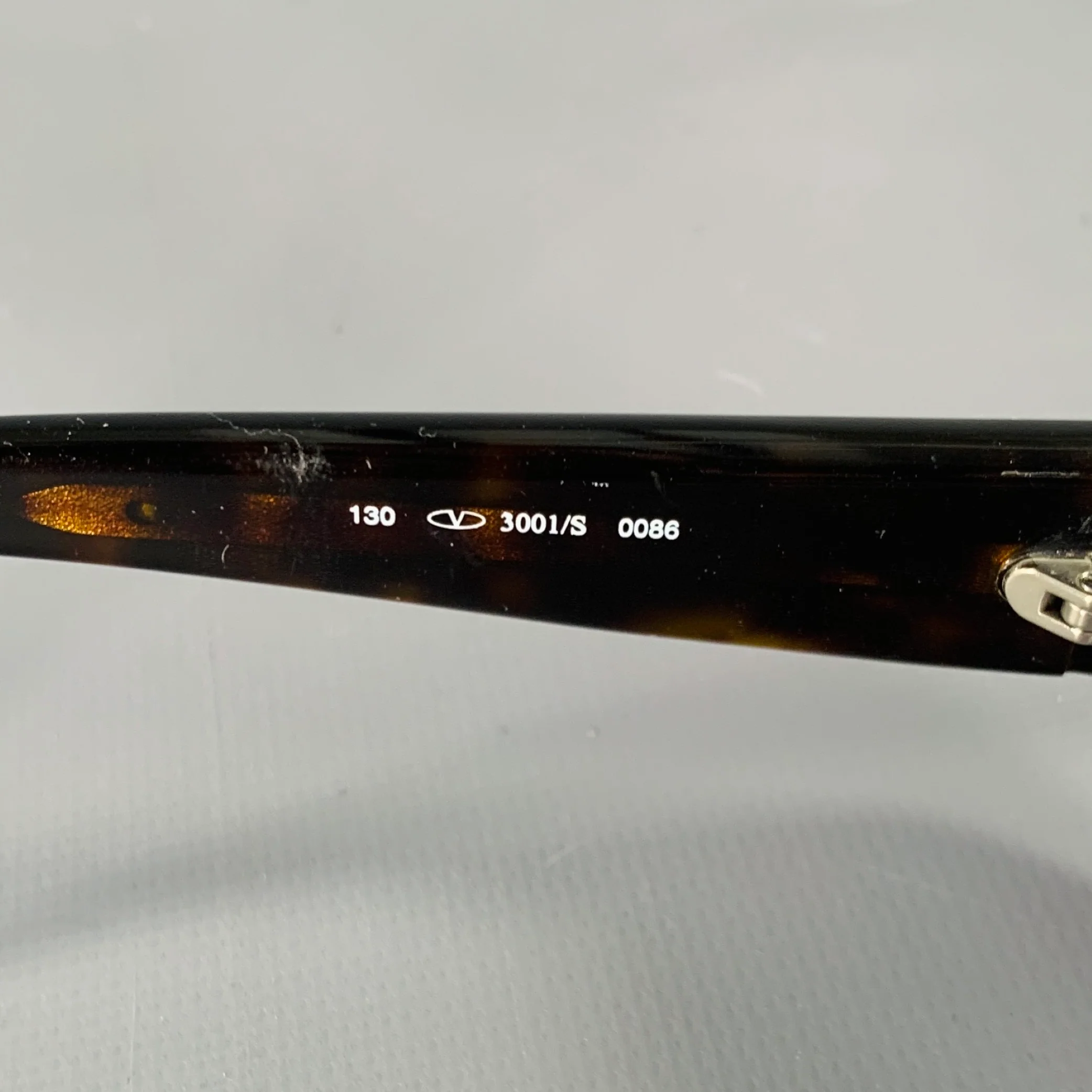 VALENTINO Black Silver Acetate Sunglasses - Image 5
