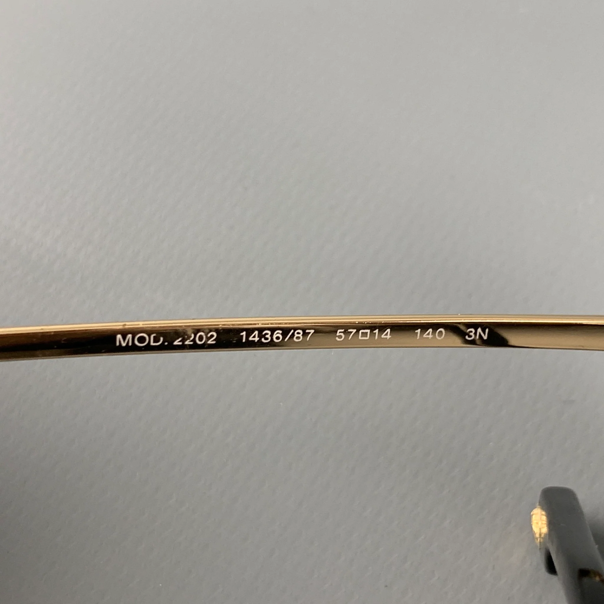 VERSACE Gold Metal Sunglasses - Image 6