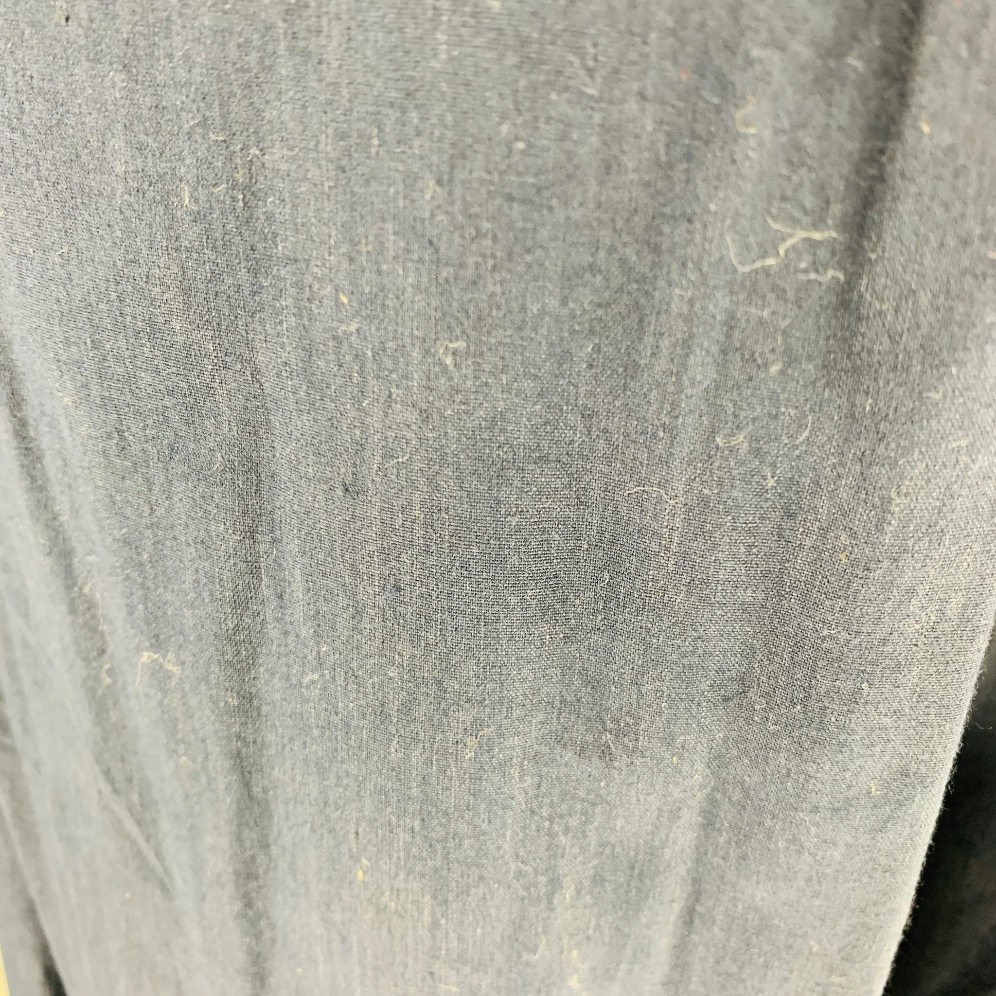 VINCE Size L Navy Linen Blend Pull On Dress Pants - Image 5
