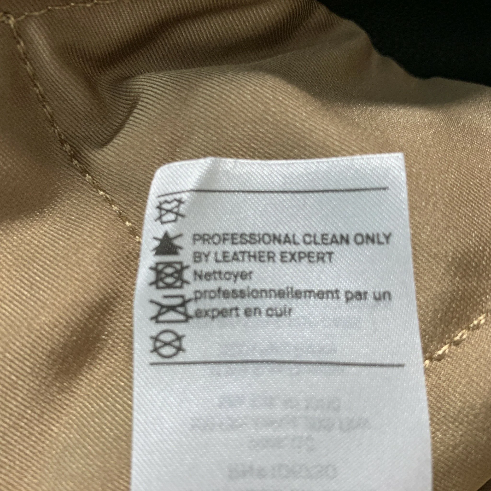VINCE Size S Black Lamb Skin Jacket - Image 7