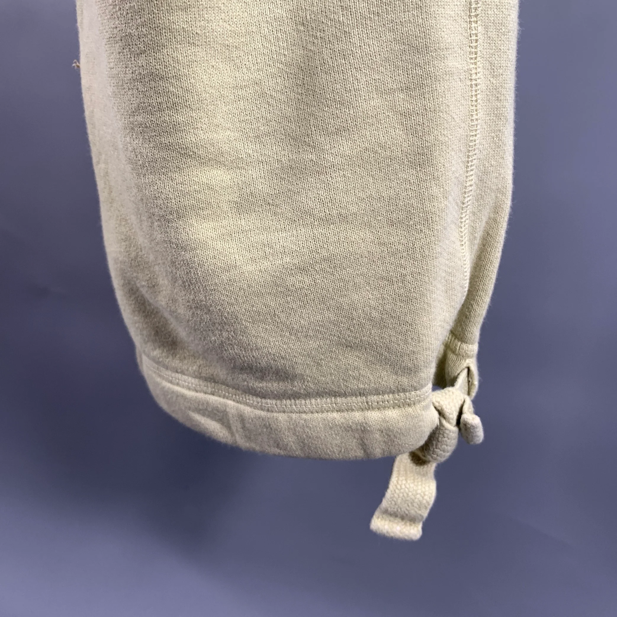 VISVIM Size M Green Washed Cotton Sweatpants - Image 4