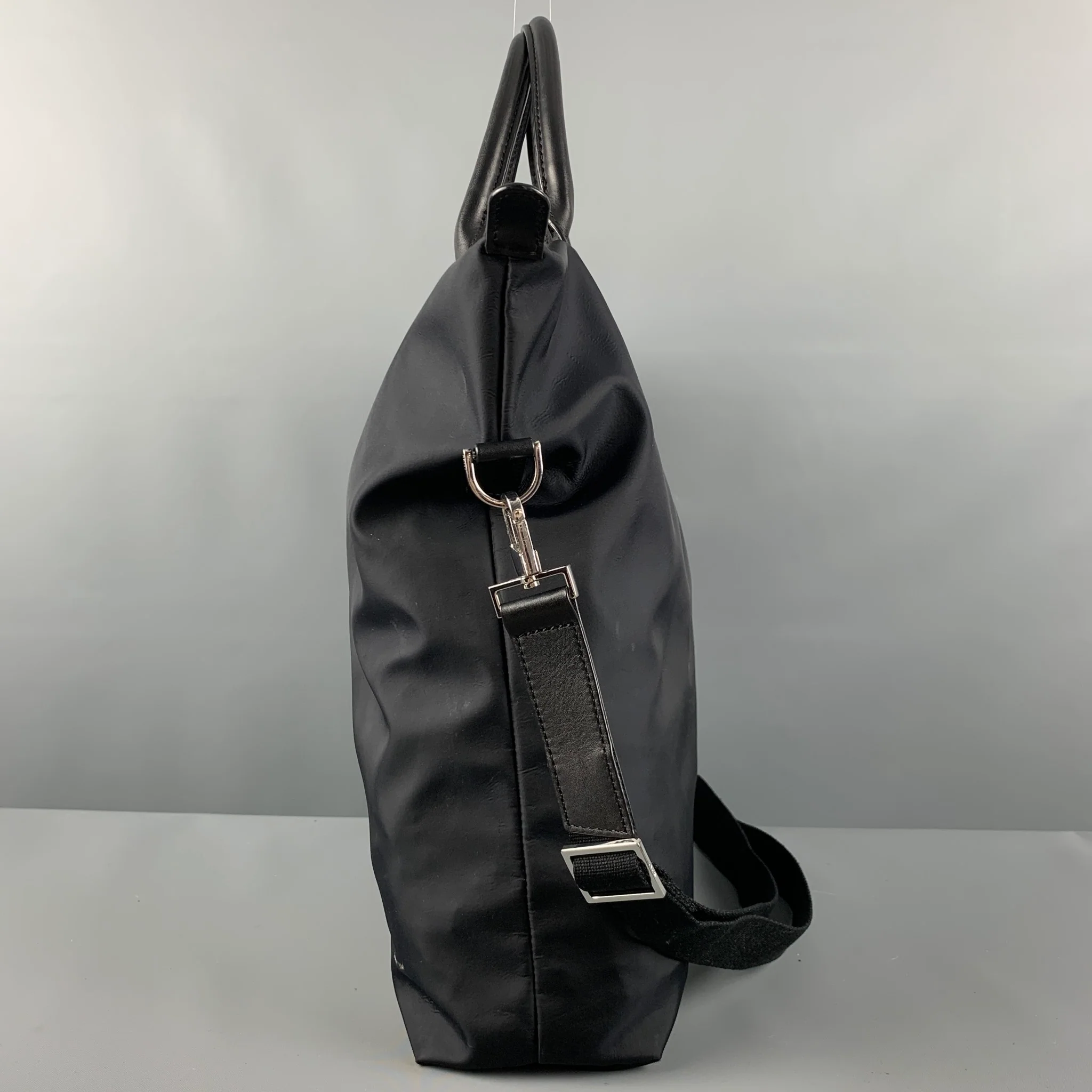 WANT LES ESSENTIELS DE LA VIE Black Nylon Leather Tote Bags & Leather Goods - Image 5