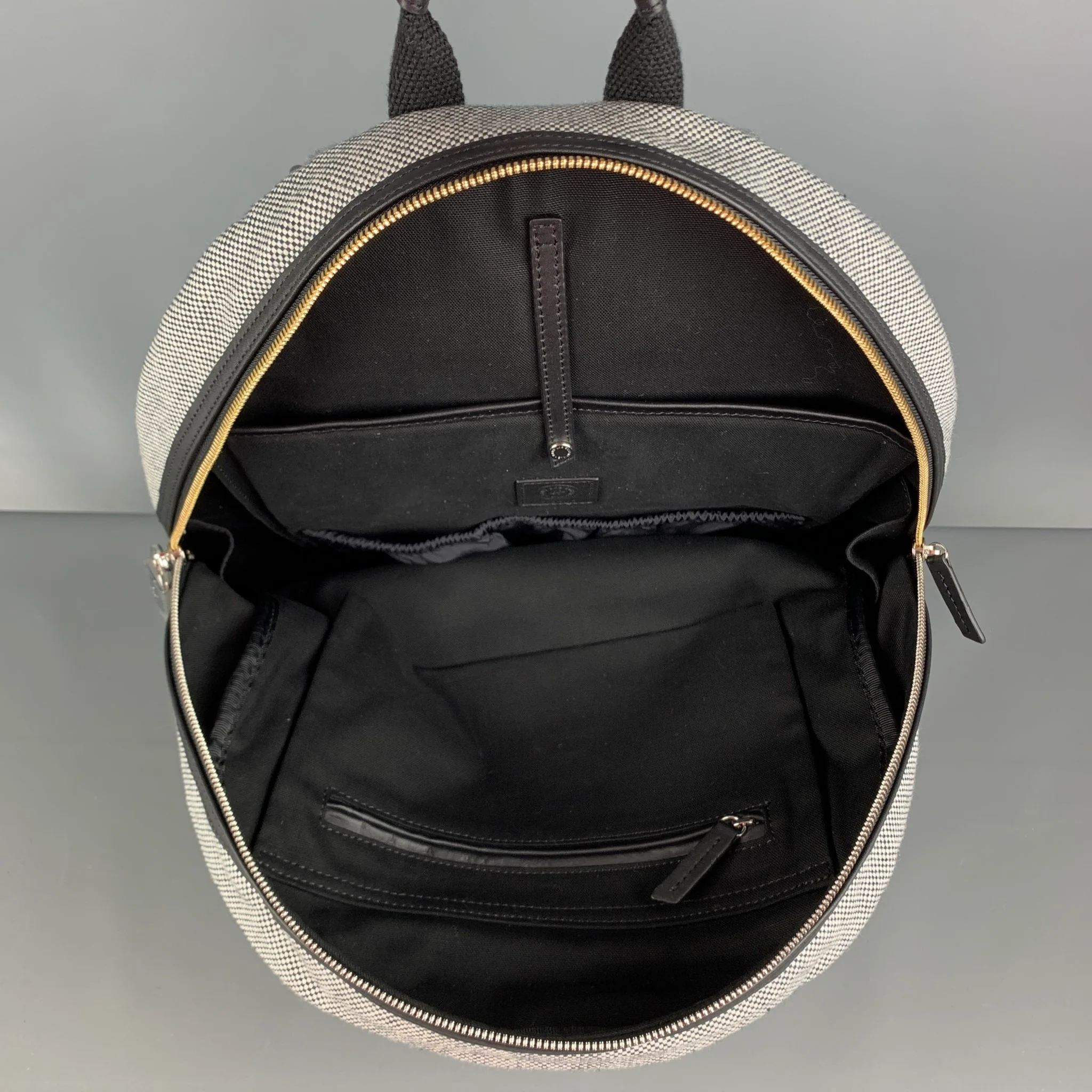 WANT LES ESSENTIELS DE LA VIE Black White Checkered Leather Bags & Leather Goods - Image 7