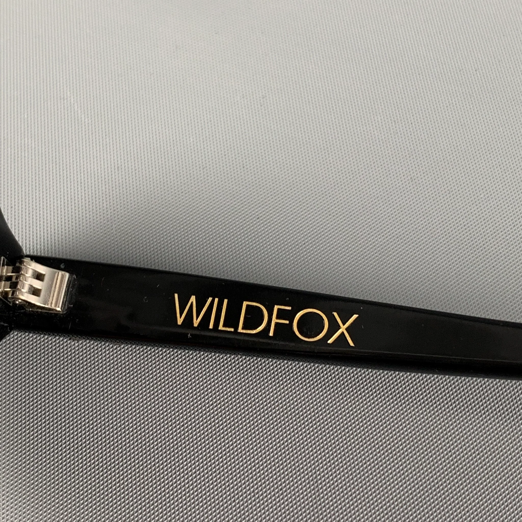 WILDFOX Black Acetate Twiggy Sunglasses - Image 5