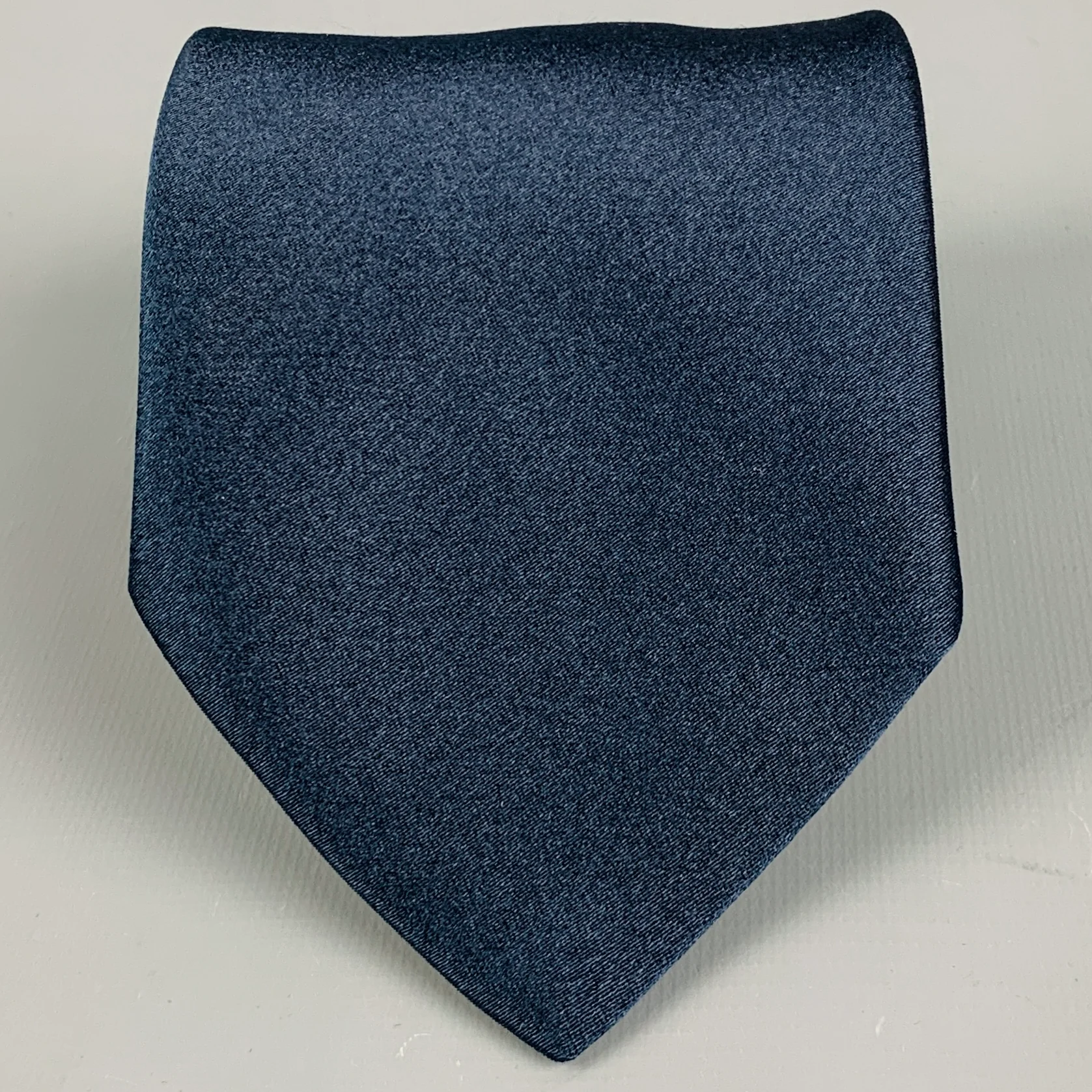 WILKES BASHFORD Navy Silk Tie